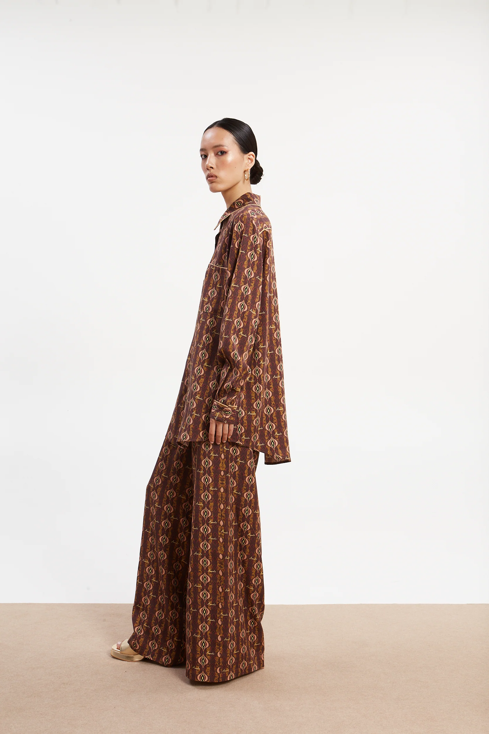 Frida tencel printed pants - Image 3