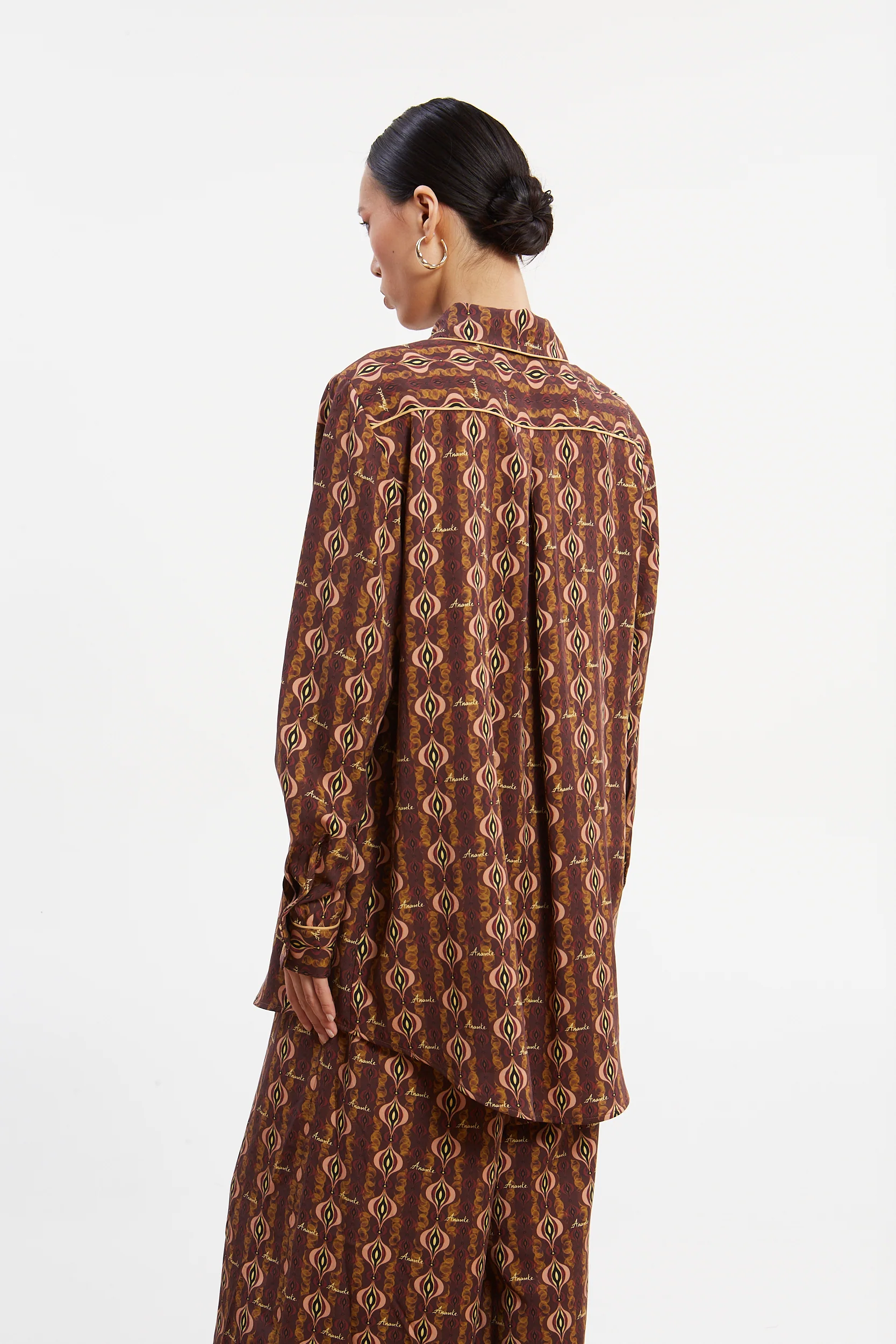 Frida tencel printed shirt - Image 2
