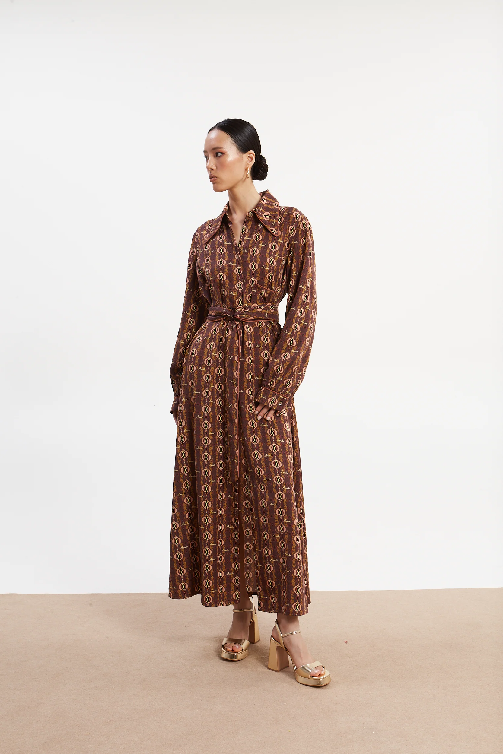 Frida tencel printed shirtdress - Image 4