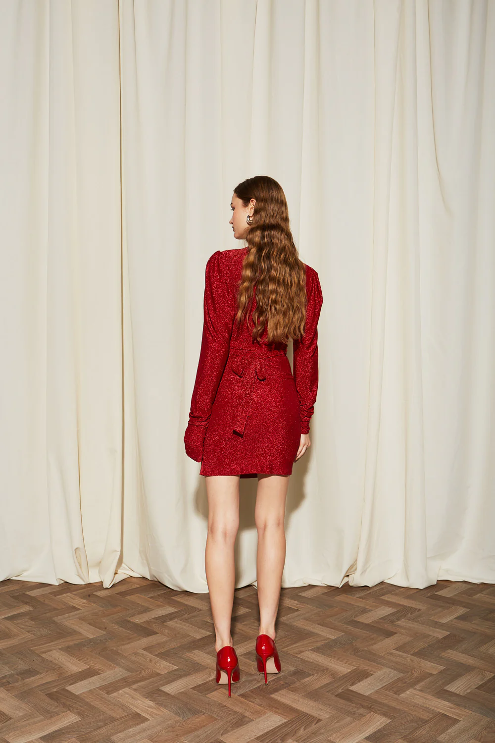 Gabrielle mini red dress - Image 6