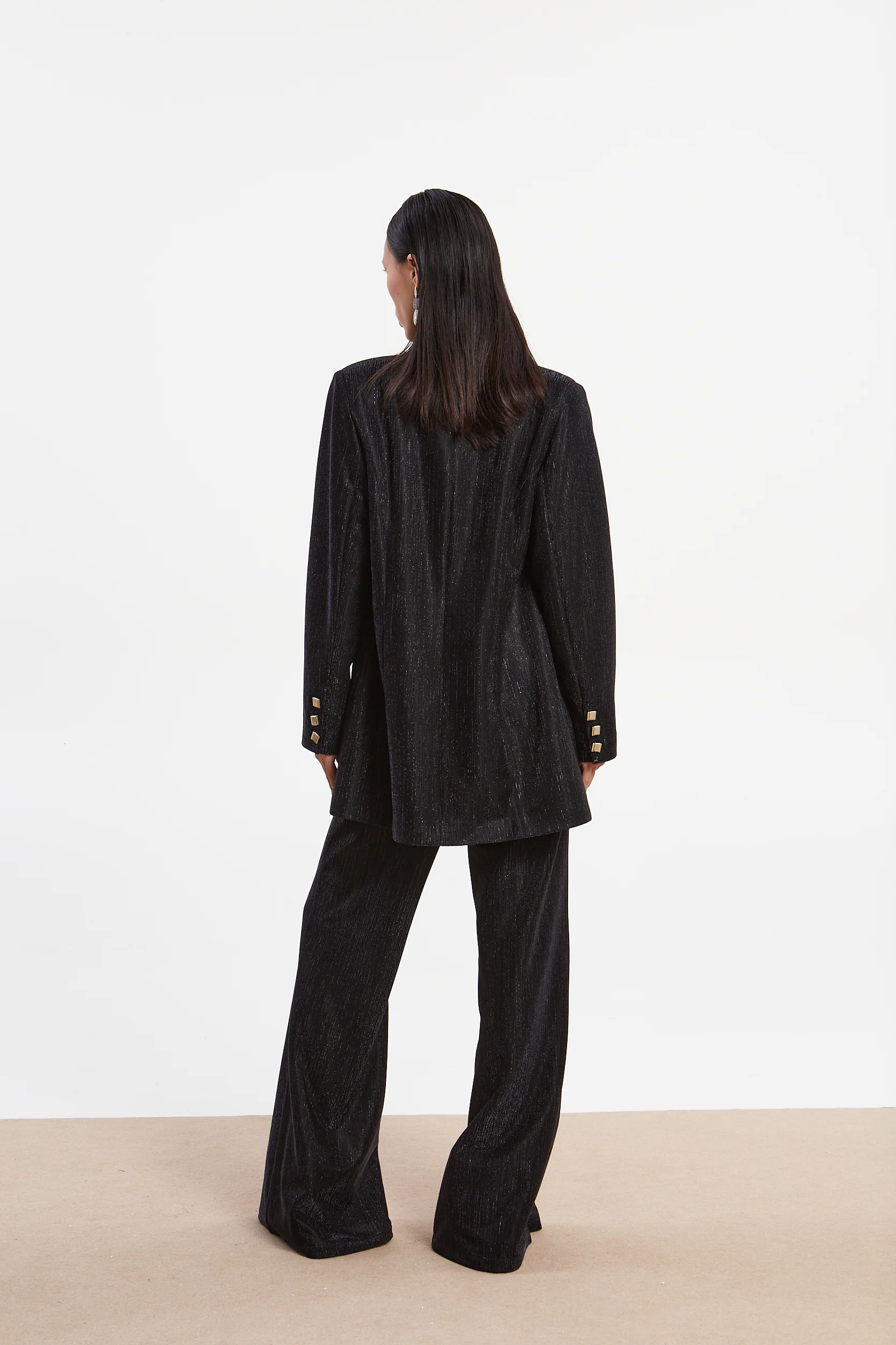 Gloria lurex black pants - Image 7