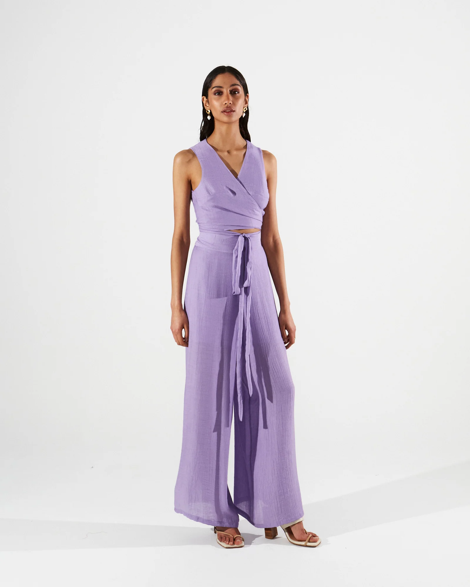 Gwen purple pants