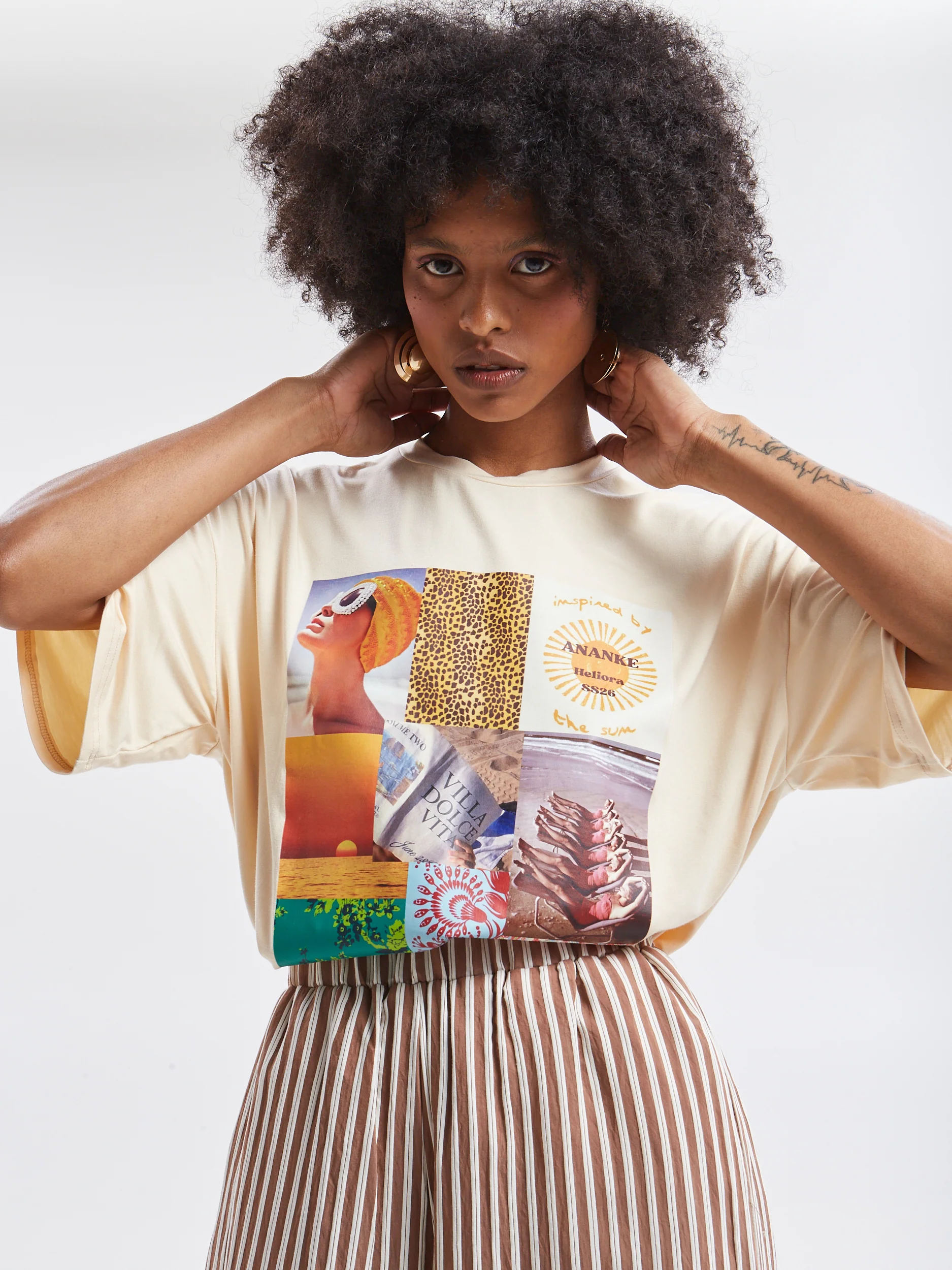 Heliora ecru t-shirt - Image 5