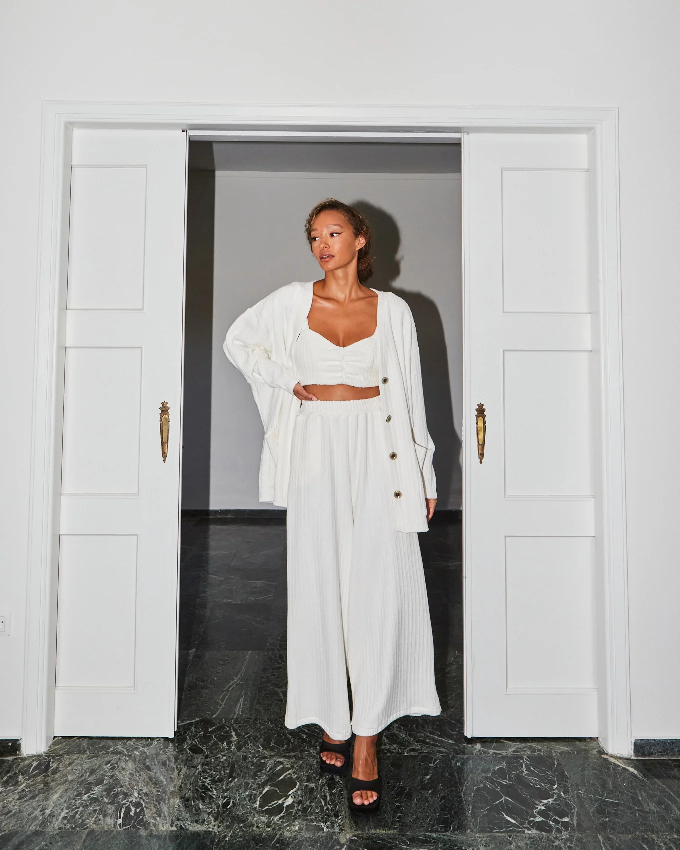 Hera knitted white top - Image 4