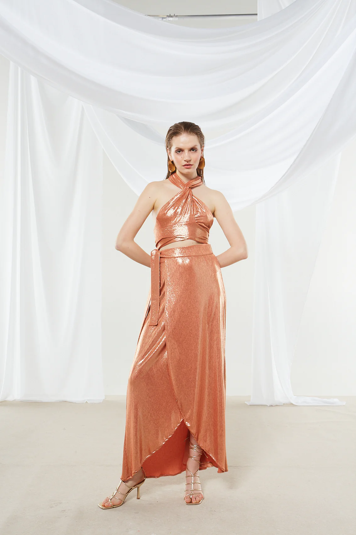 Iris metallic rust top - Image 2
