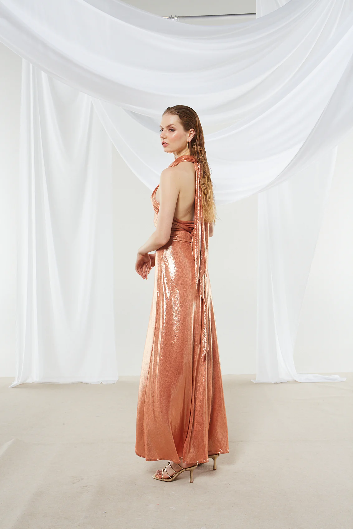 Iris metallic rust top - Image 5