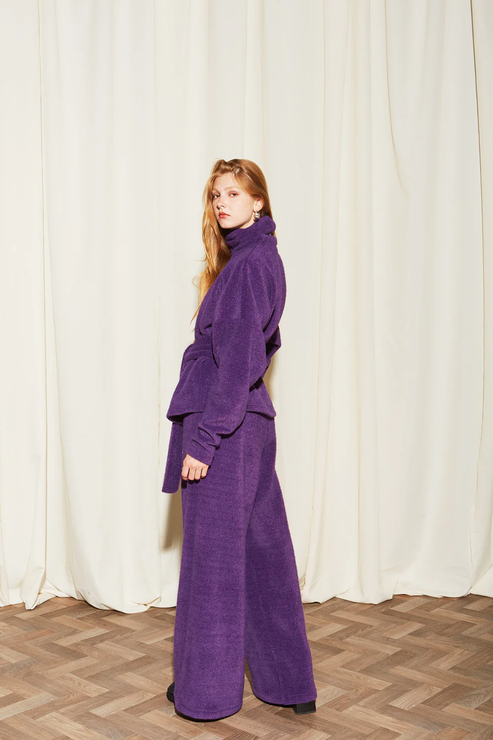 Iva purple pants - Image 2