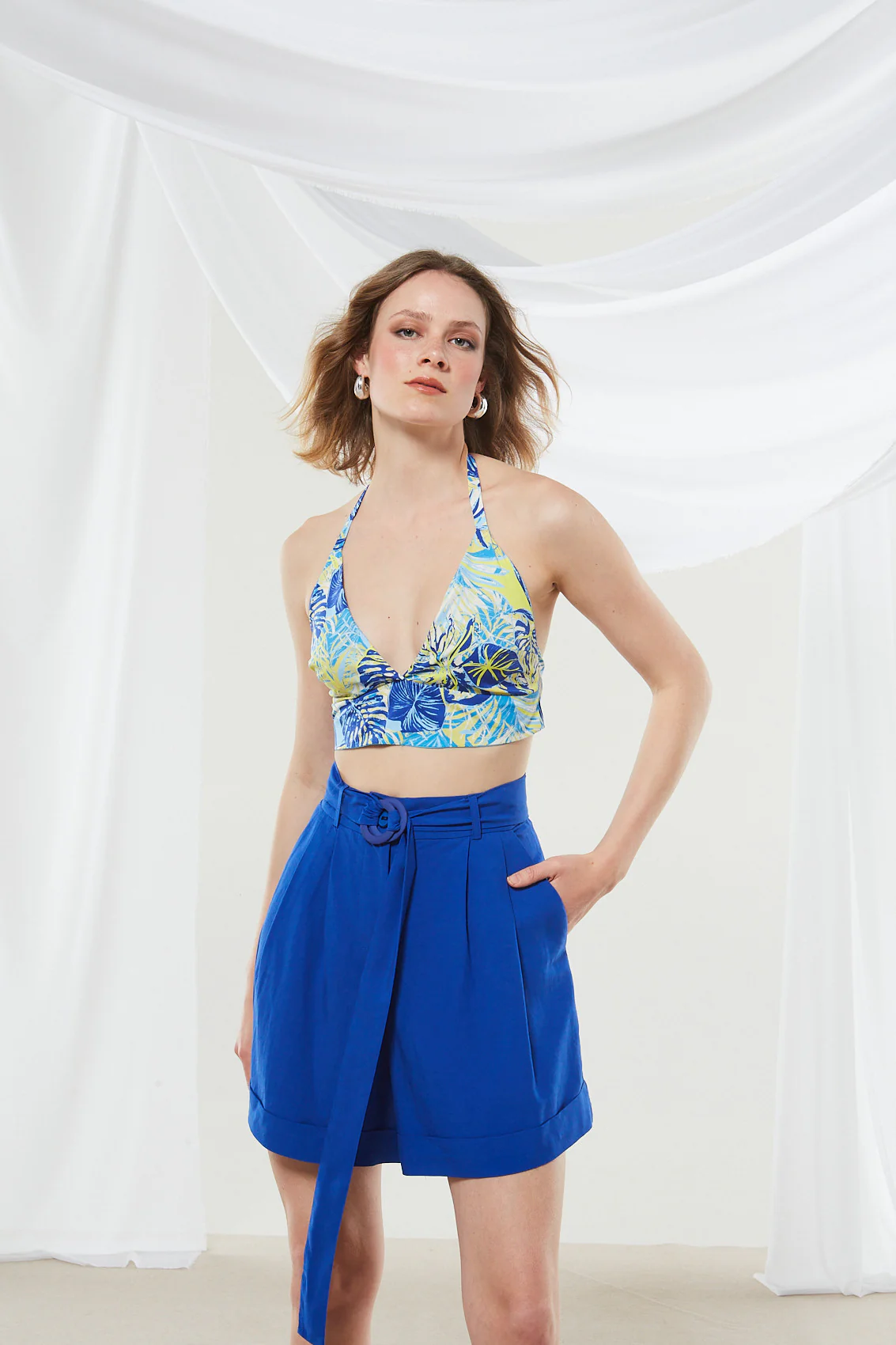 Ivy blue shorts - Image 9