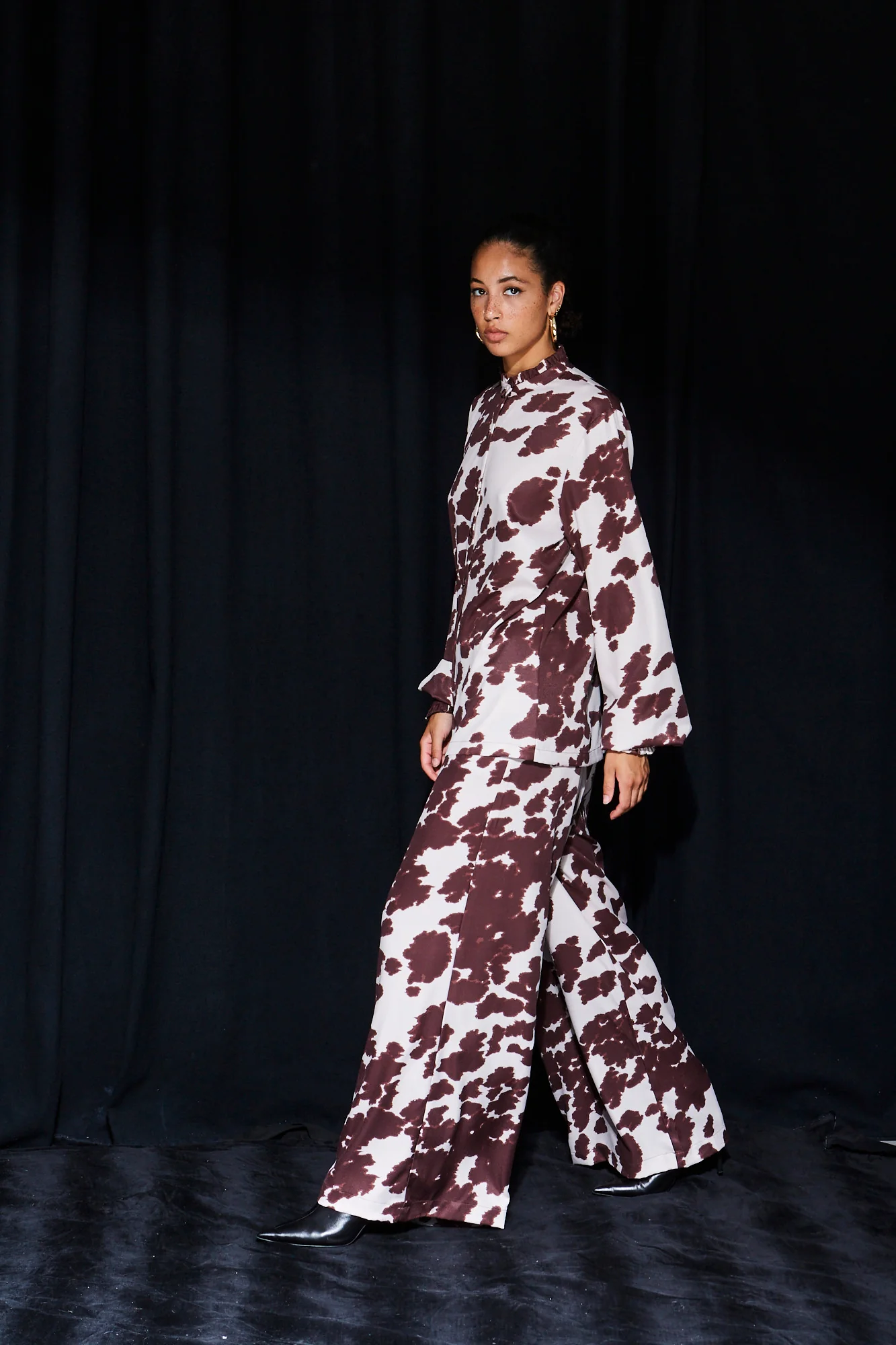 Jane cow printed shirt - Image 3