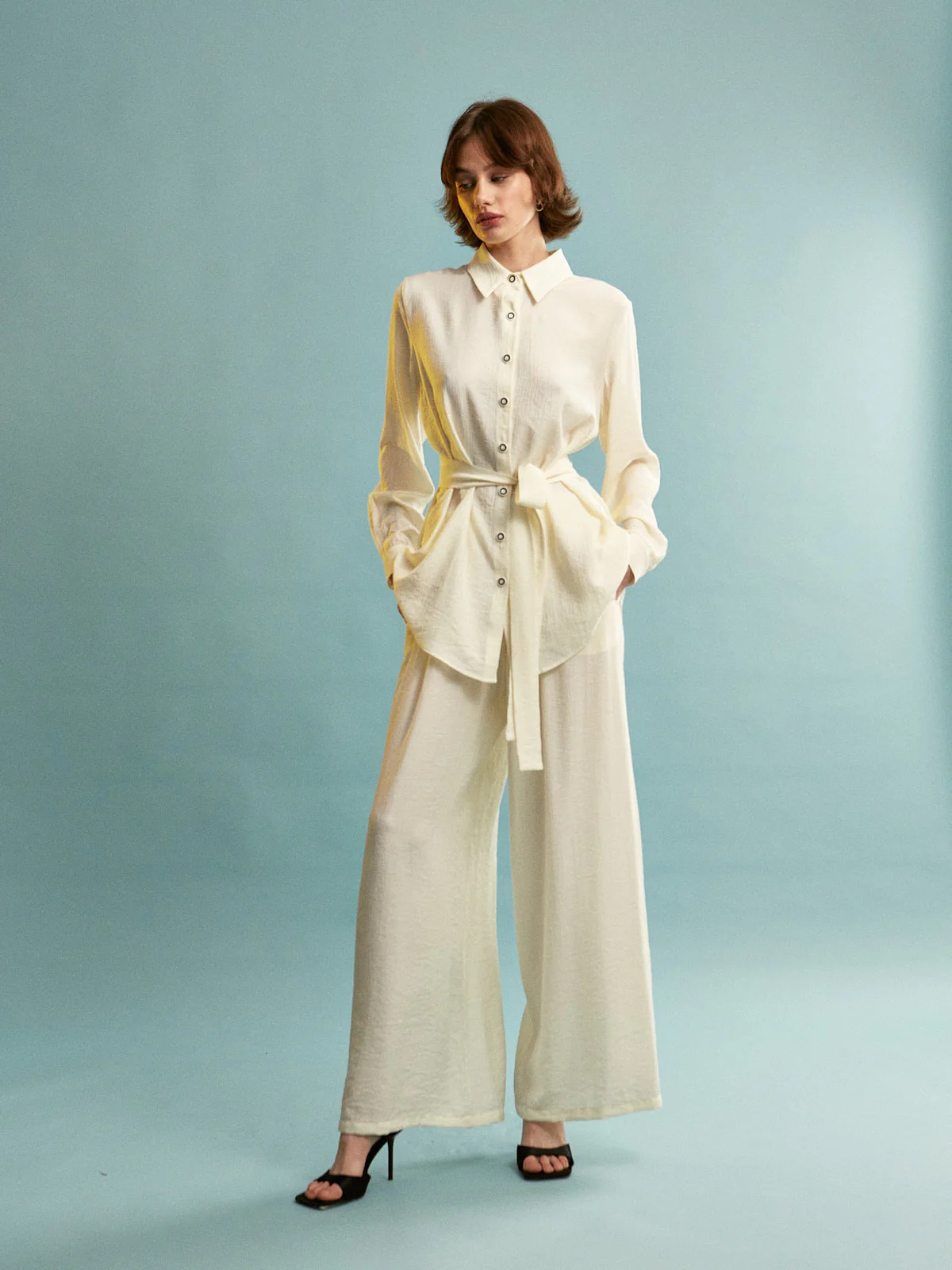 Jane viscose ercu pants - Image 3