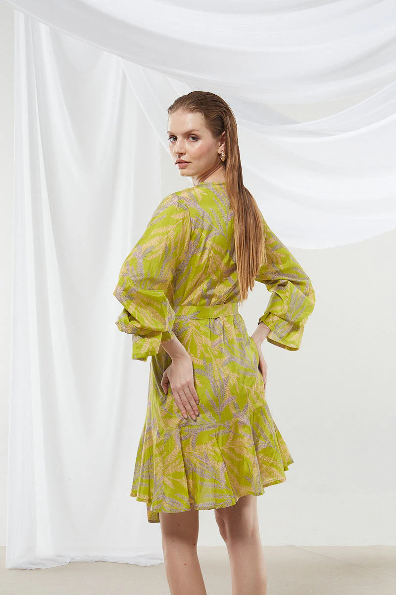 Jasmine button printed dress - Image 5