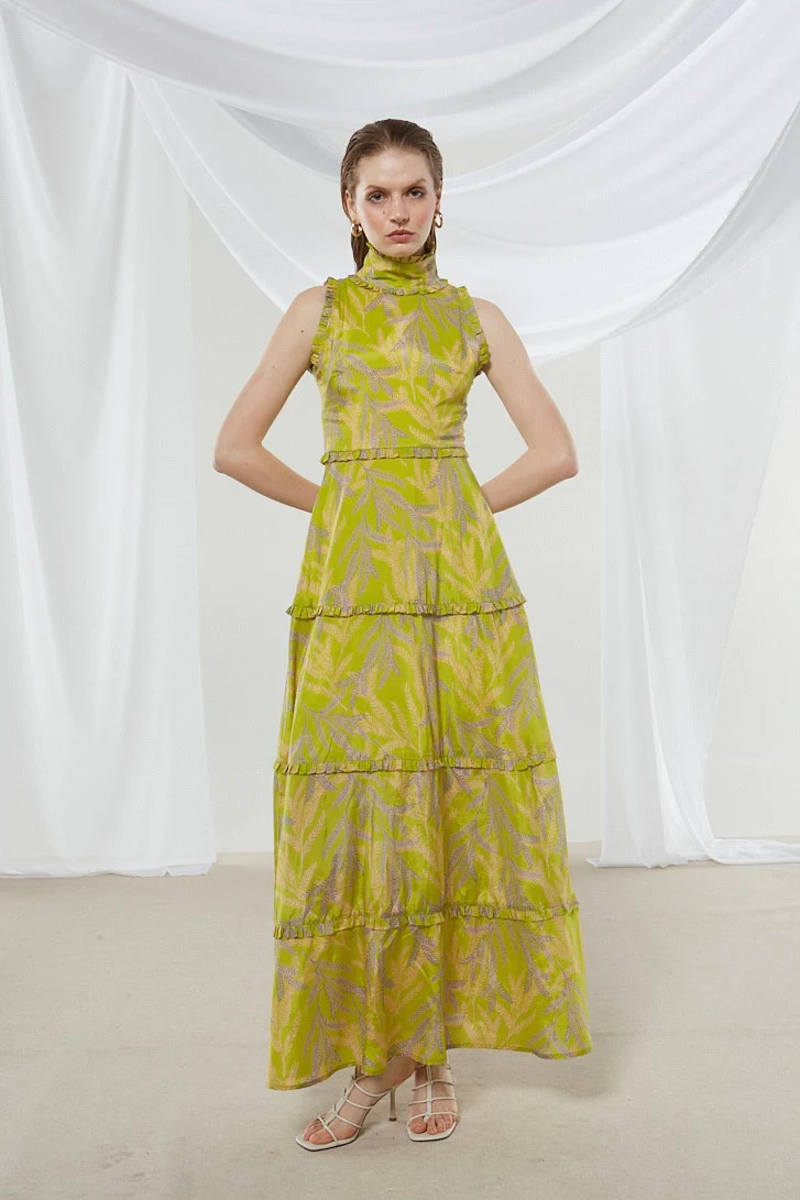 Jasmine high neck dress - Image 10