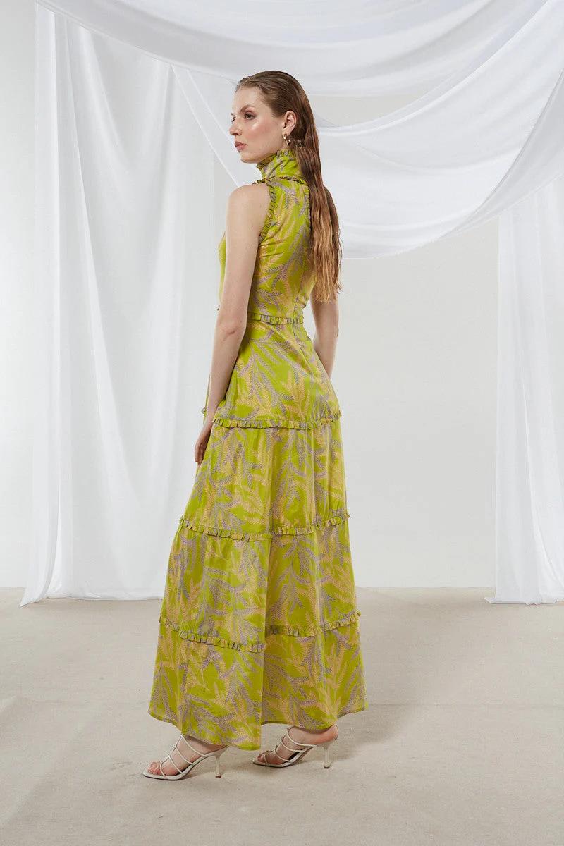 Jasmine high neck dress - Image 3