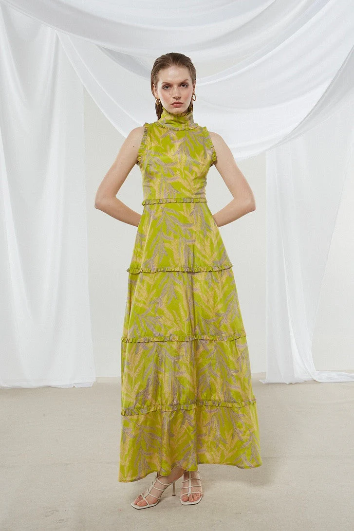 Jasmine high neck dress - Image 5