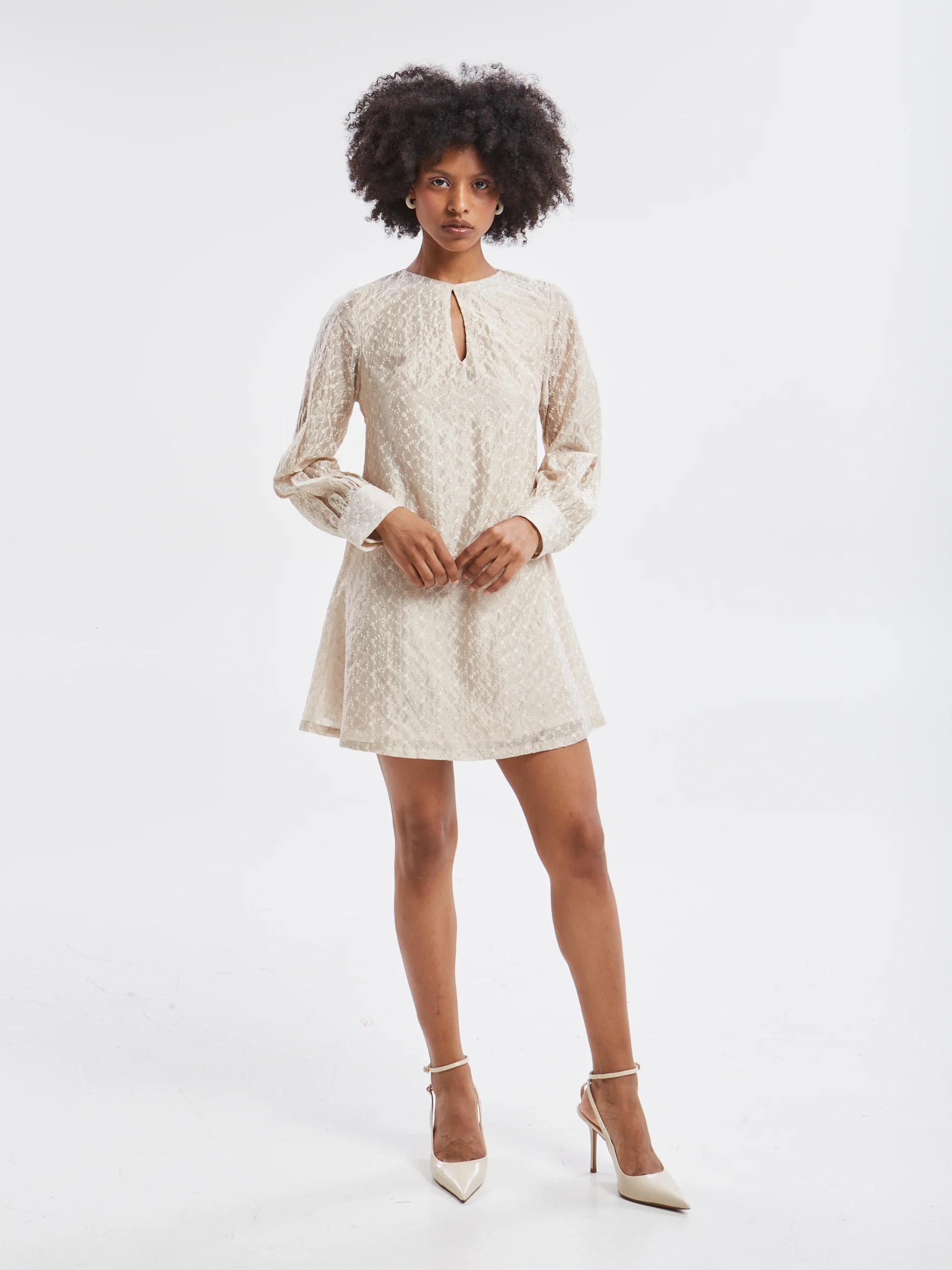 Kaira embroidered mini dress - Image 2