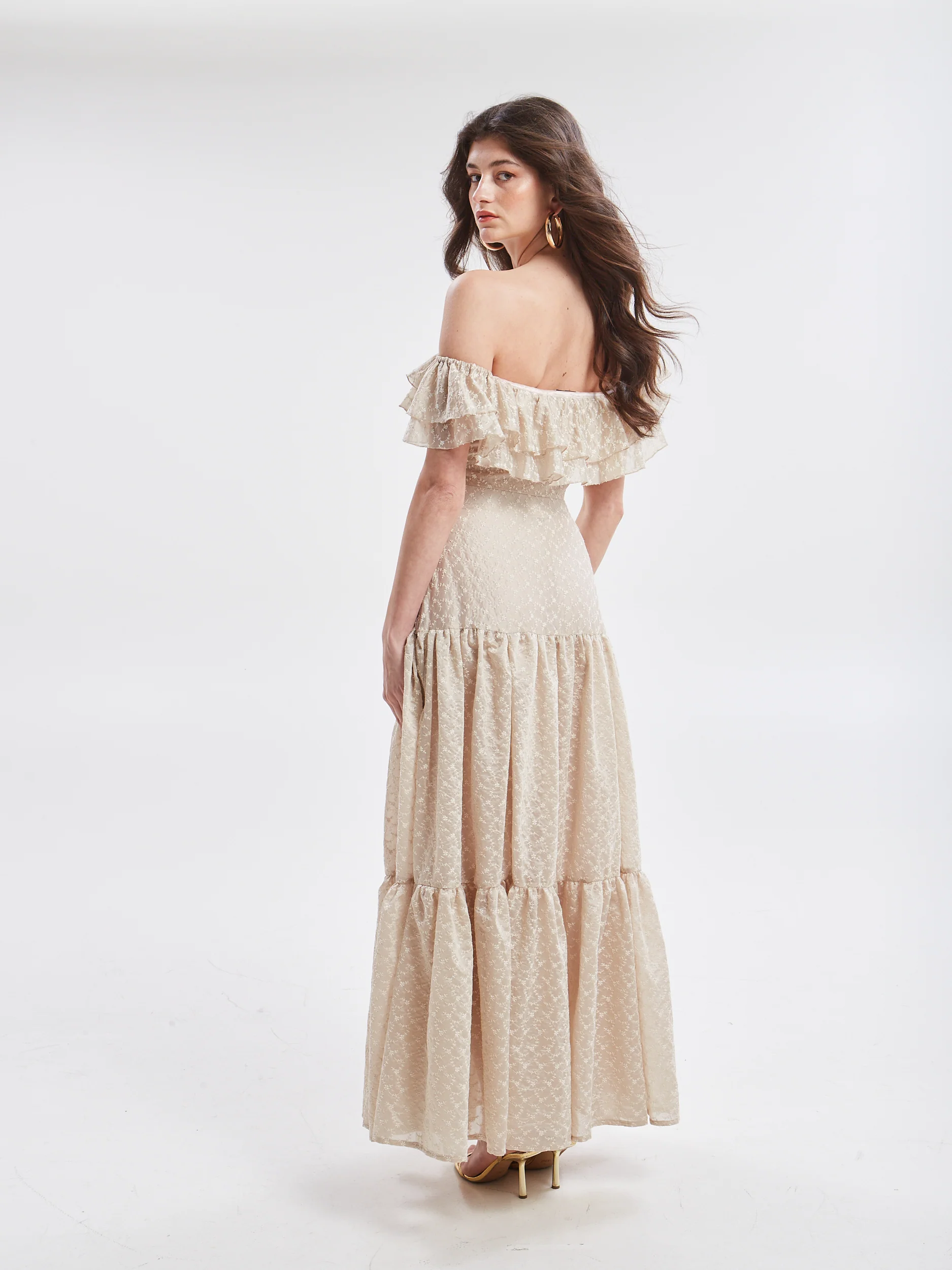 Kaira embroidered ruffle top - Image 5