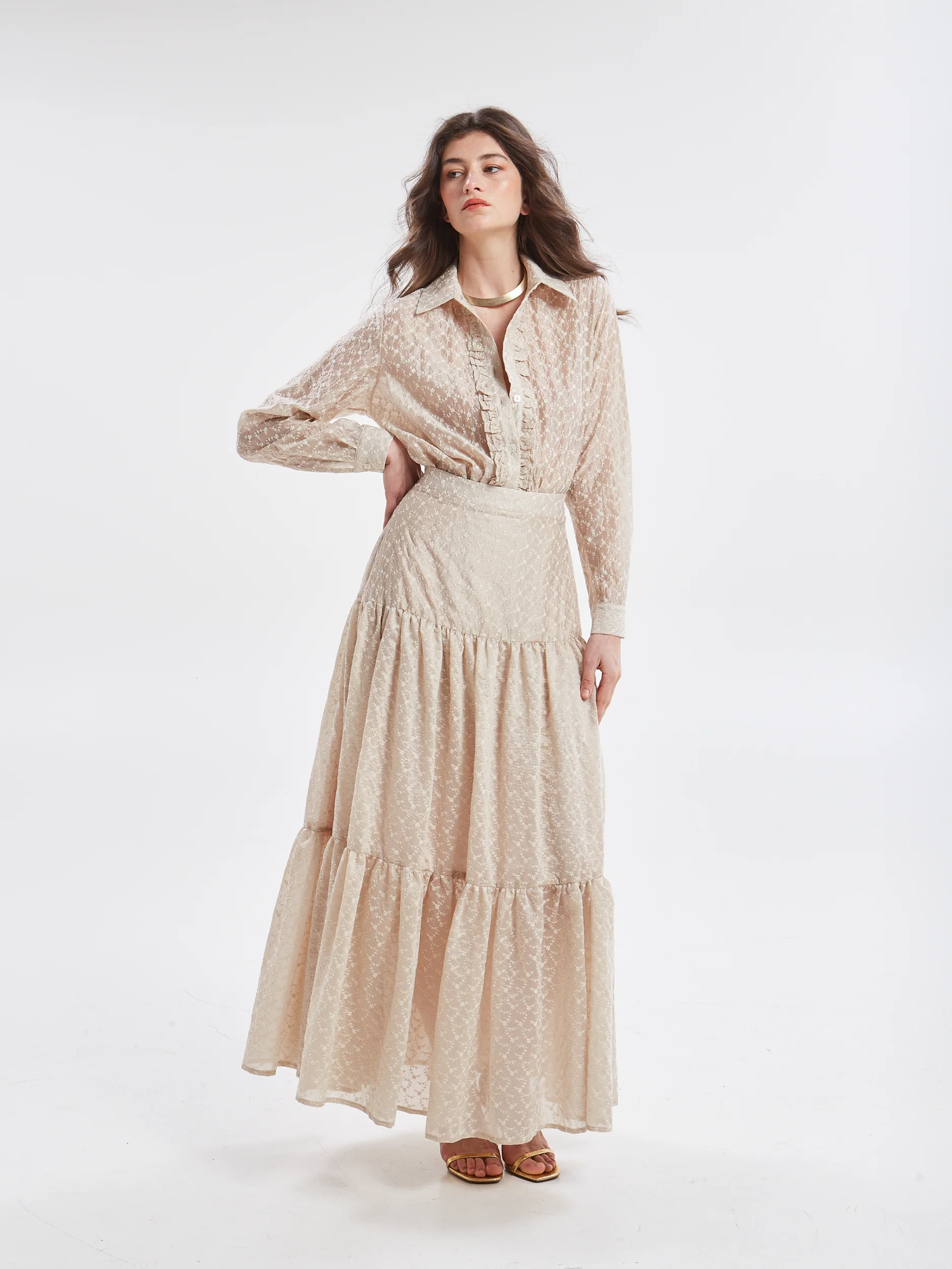 Kaira embroidered skirt - Image 5