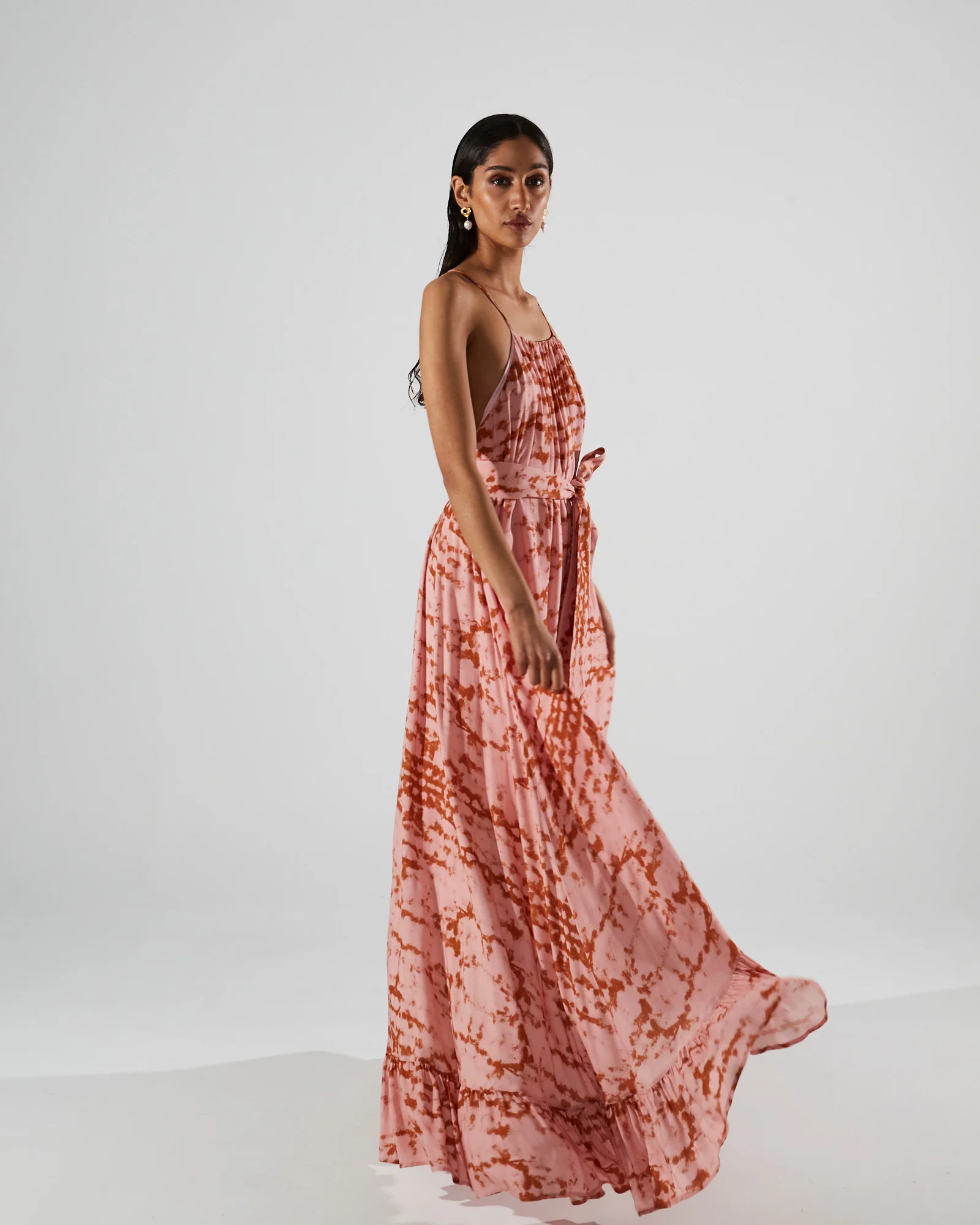 Karla ruffle printed dress - Image 3