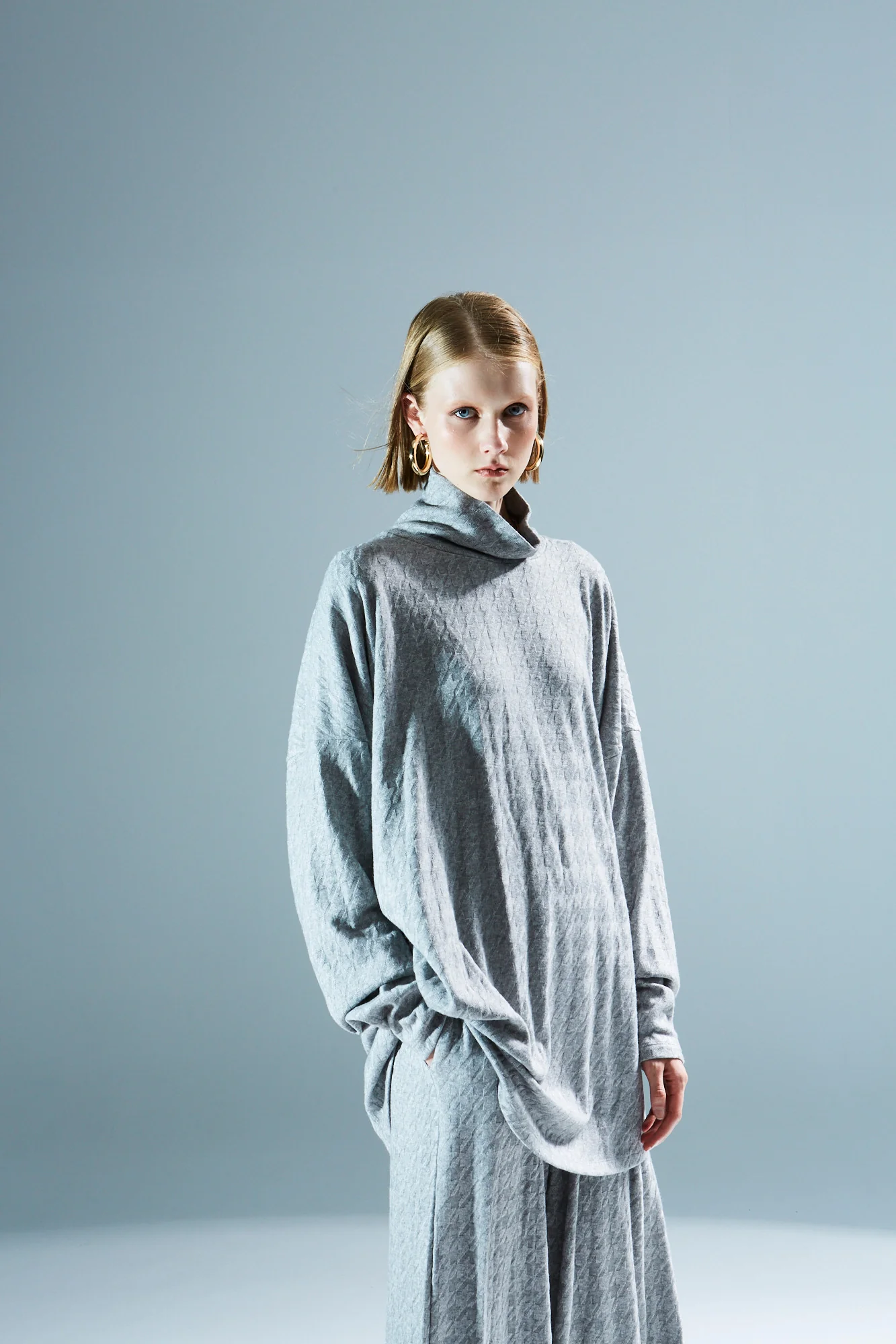 Kassandra knitted grey pants - Image 3