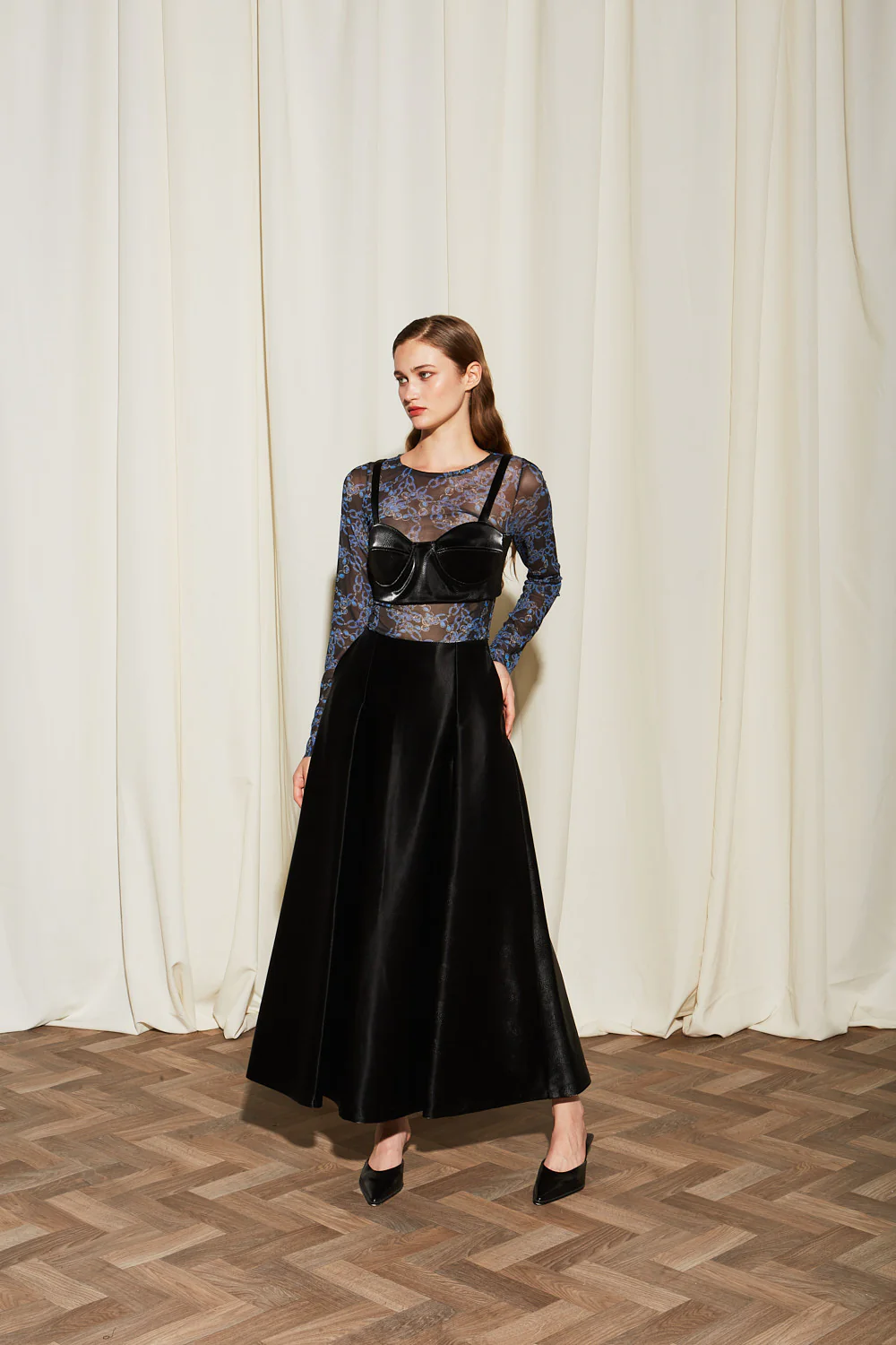Lennie eco leather crop top - Image 6