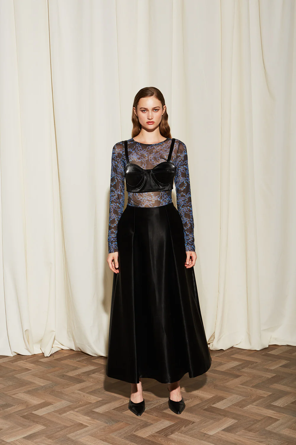 Lennie eco leather crop top - Image 7
