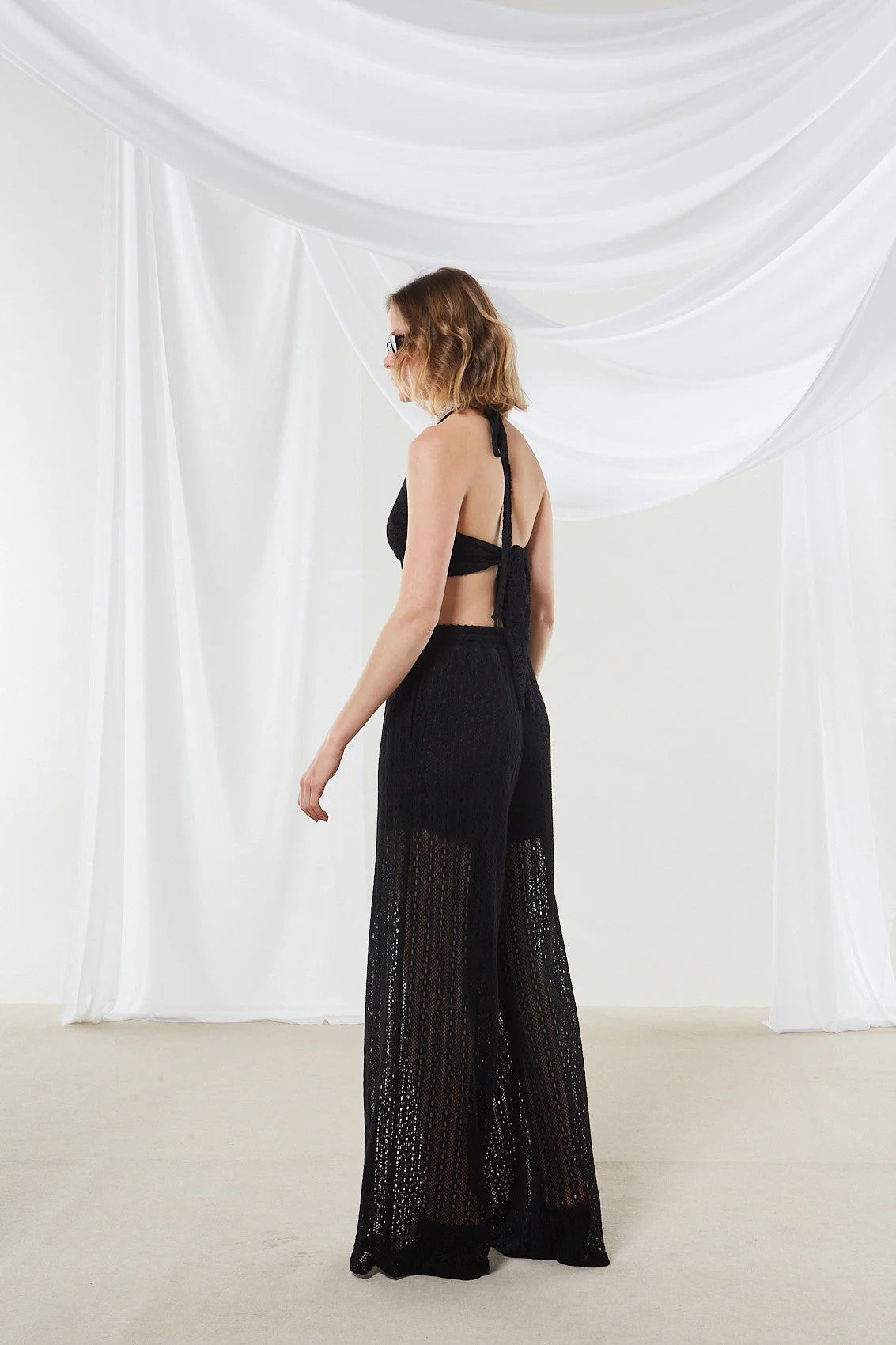 Lotus knitted black pants - Image 5