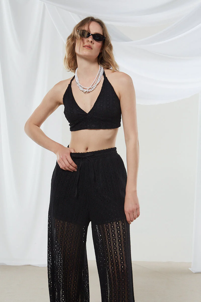 Lotus knitted top
