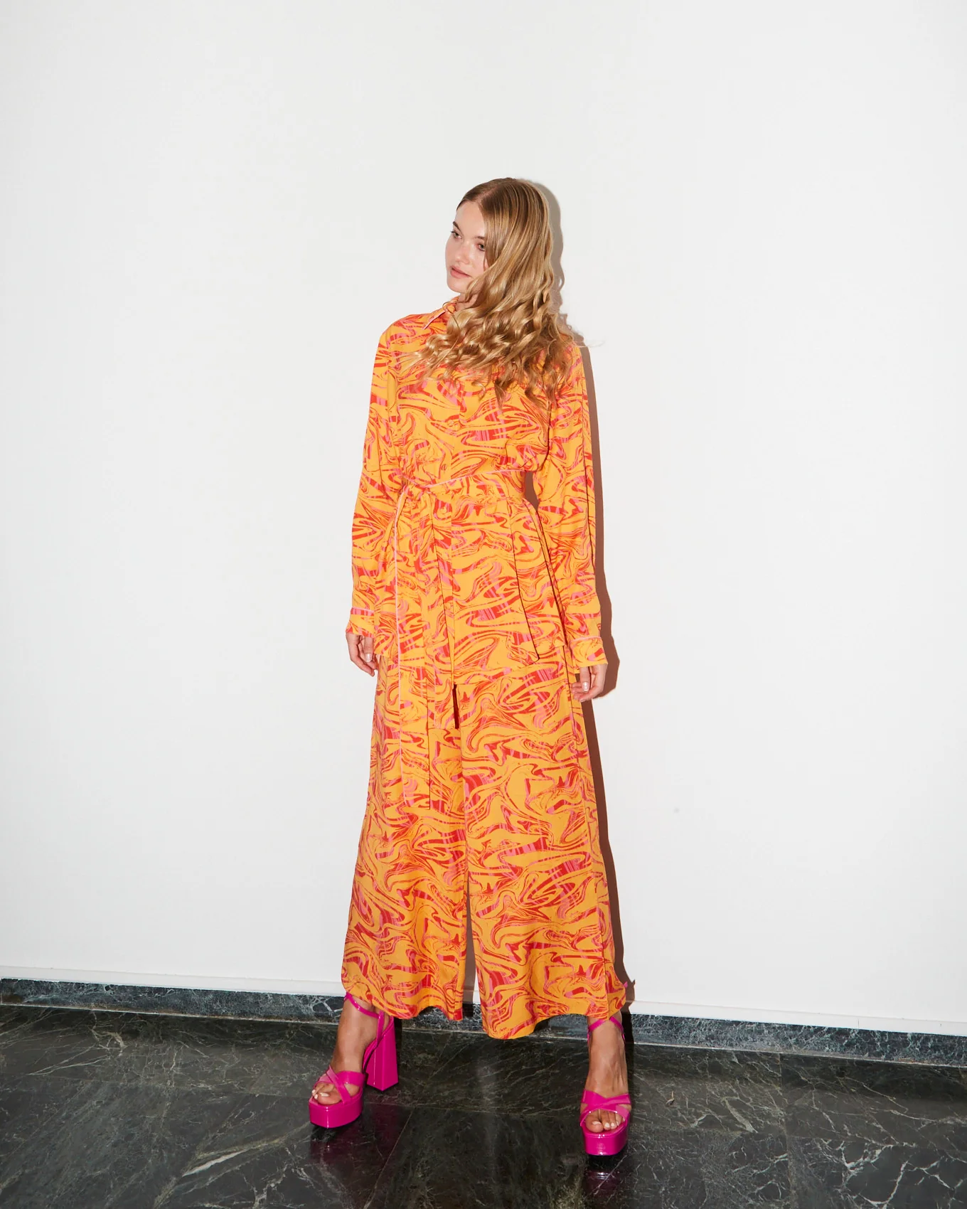 Lotus tencel printed pants - Image 3