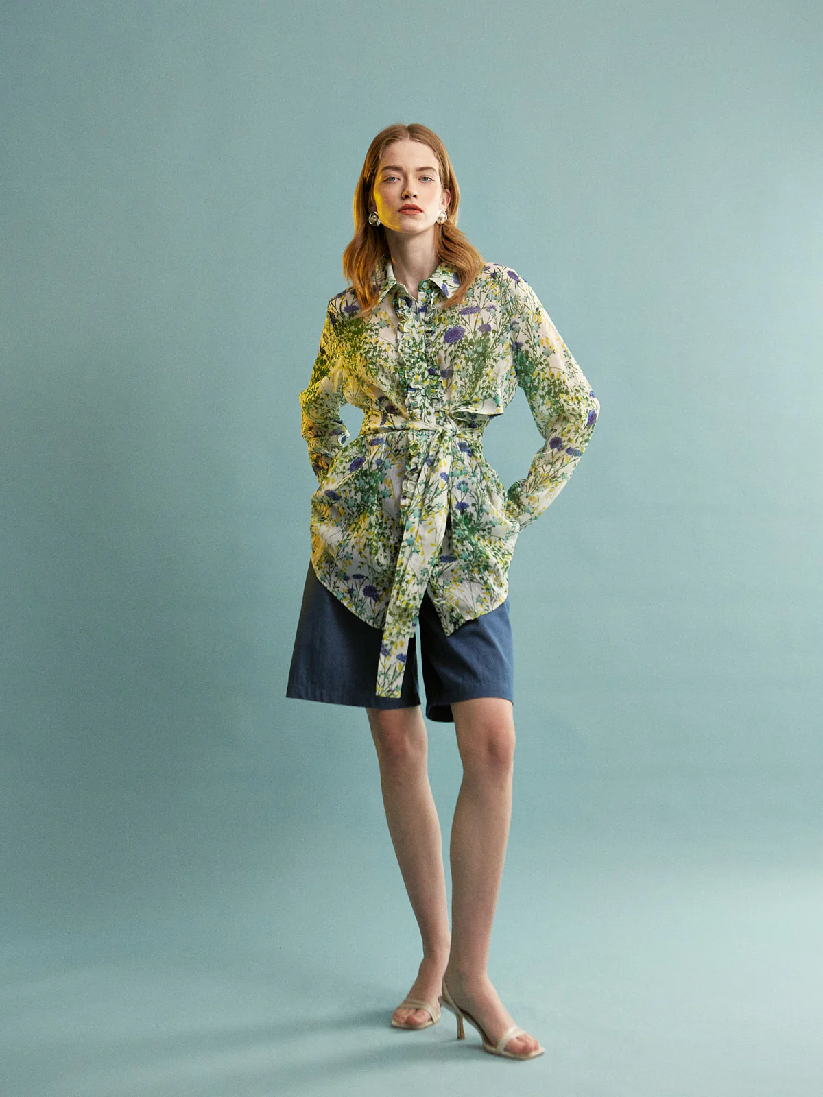Mabel denim bermuda - Image 3