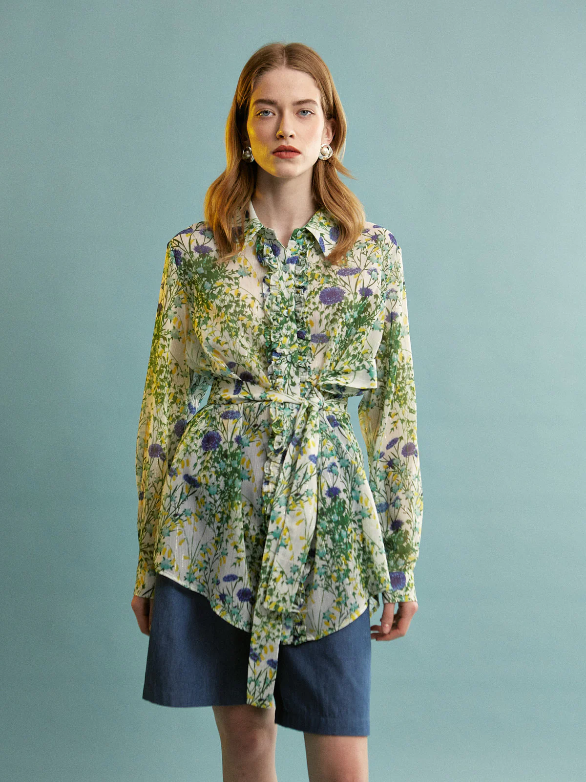 Mabel denim bermuda - Image 4