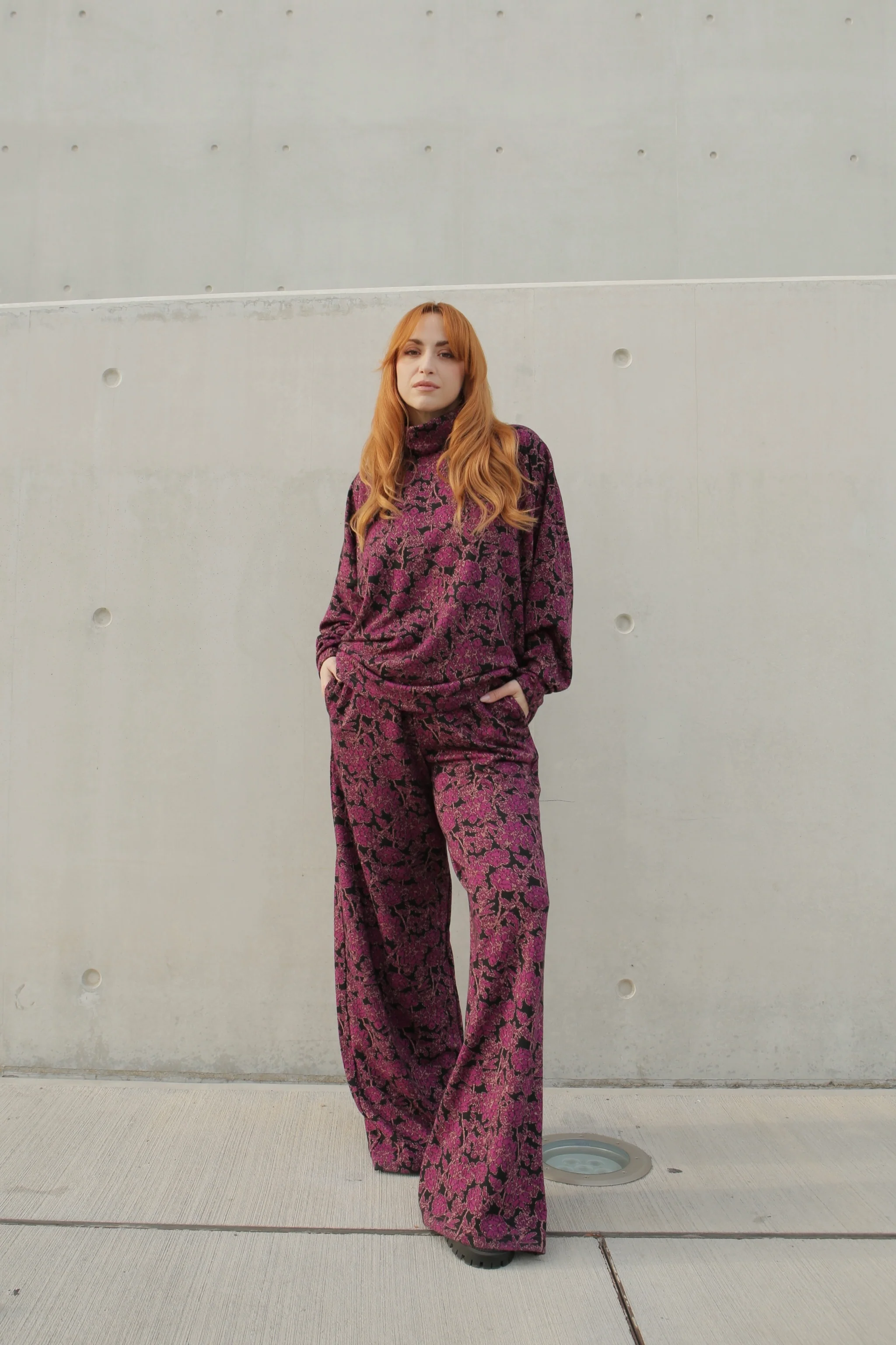 Maeve floral purple sweater - Image 7