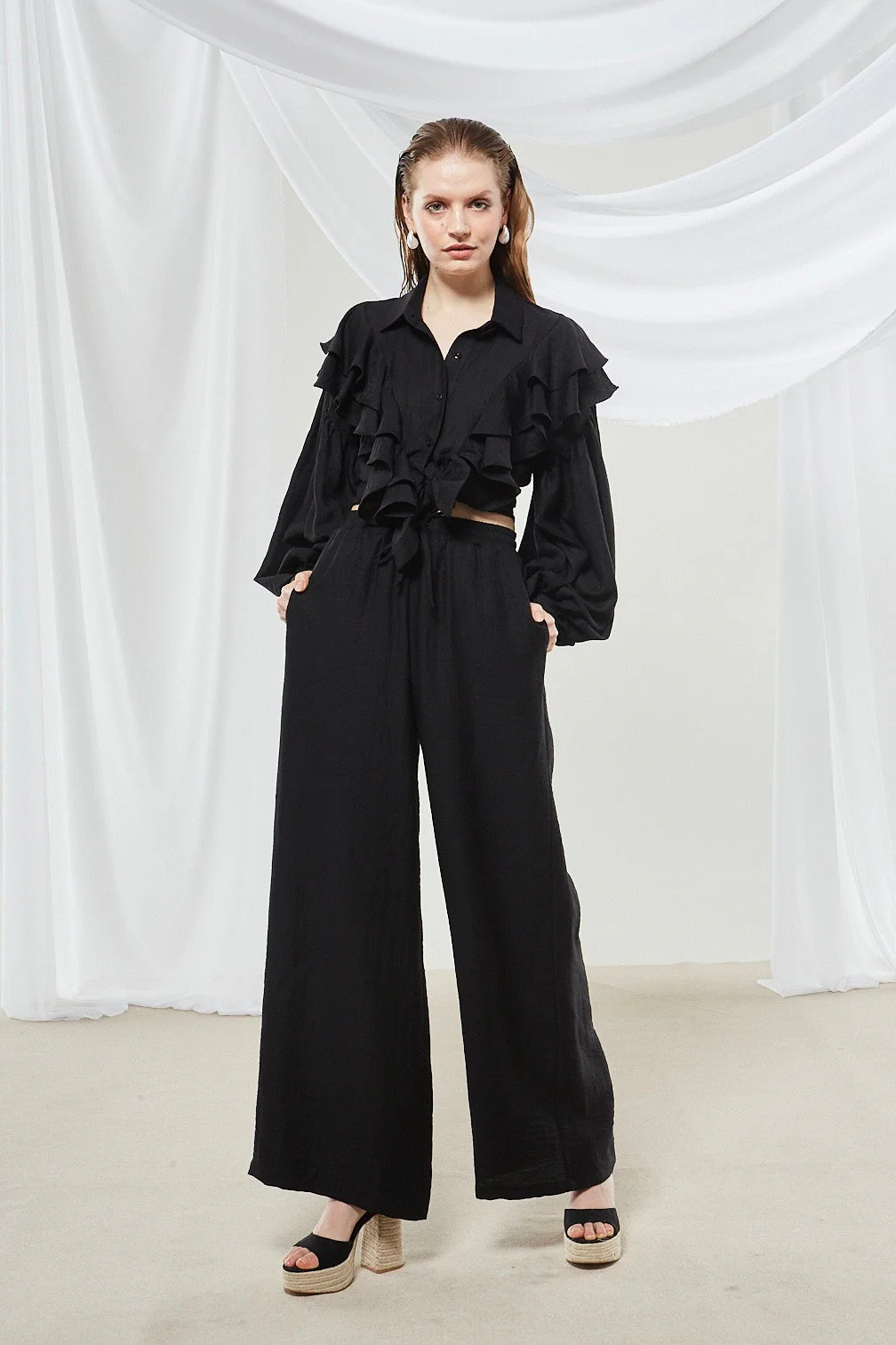 Margot black pants - Image 2
