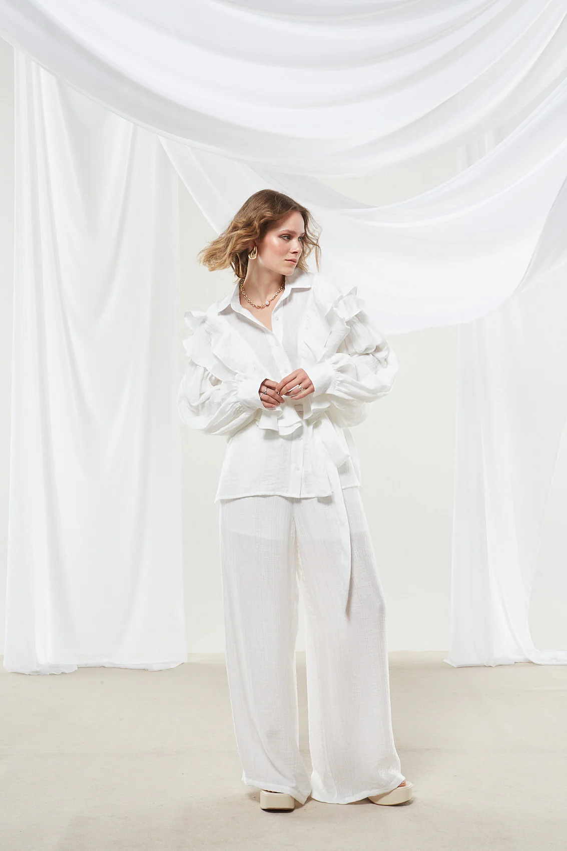 Margot white pants - Image 7