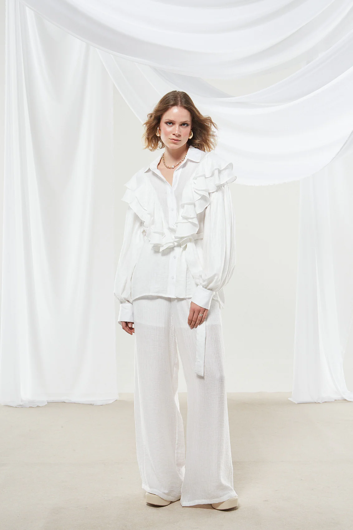 Margot white pants - Image 8