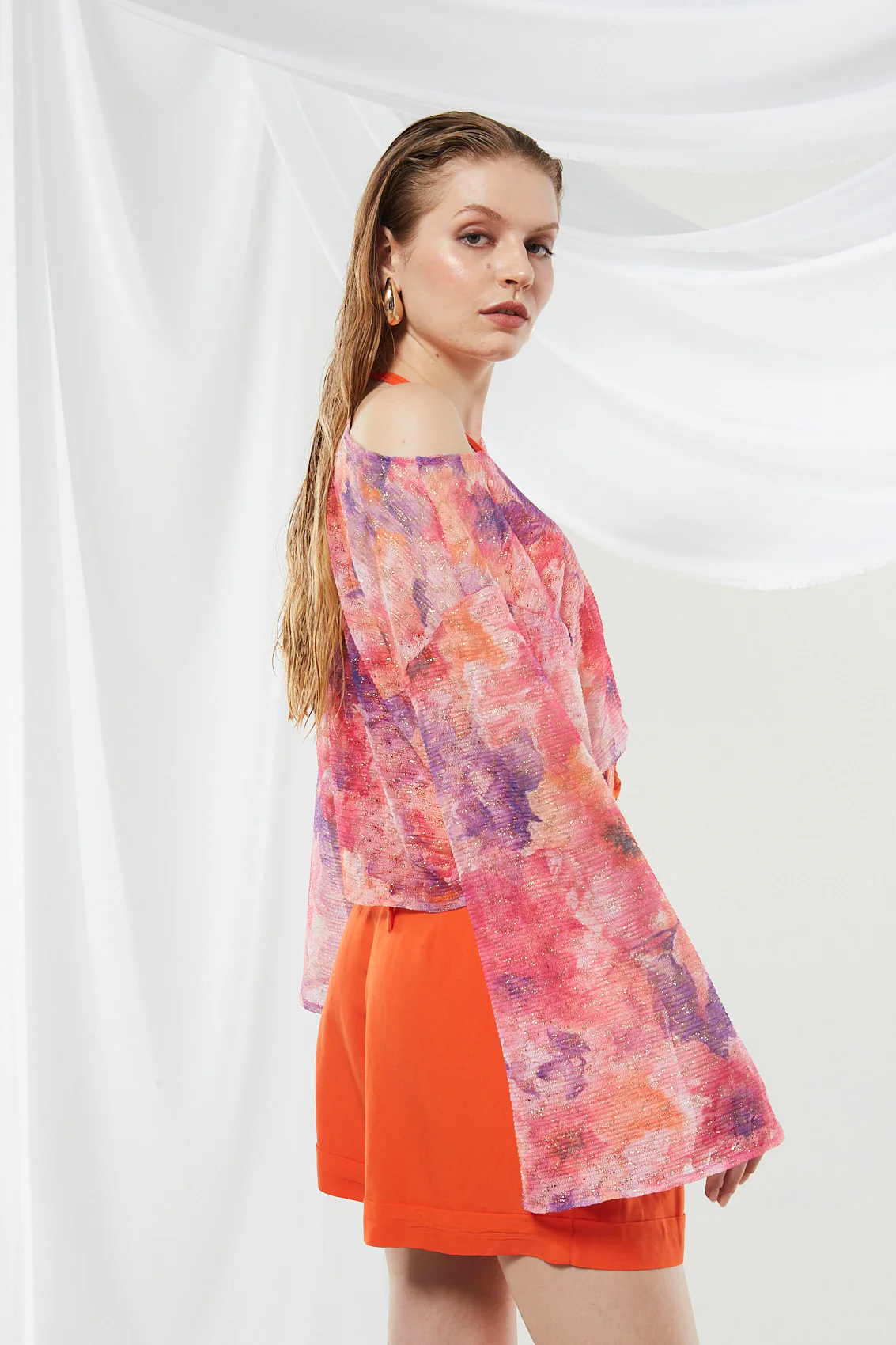 Marigold knitted long sleeve top - Image 5