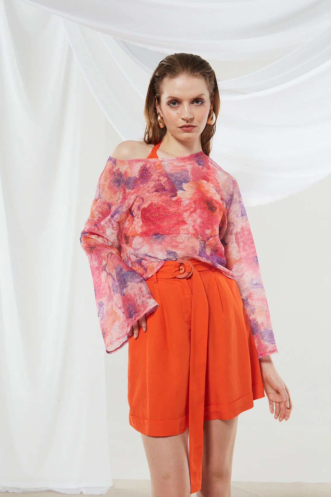 Marigold knitted long sleeve top - Image 6