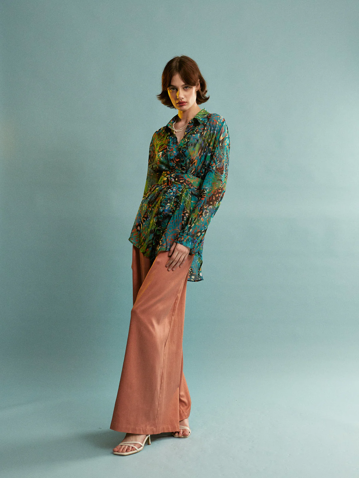 Nadine tencel wide leg pants - Image 5