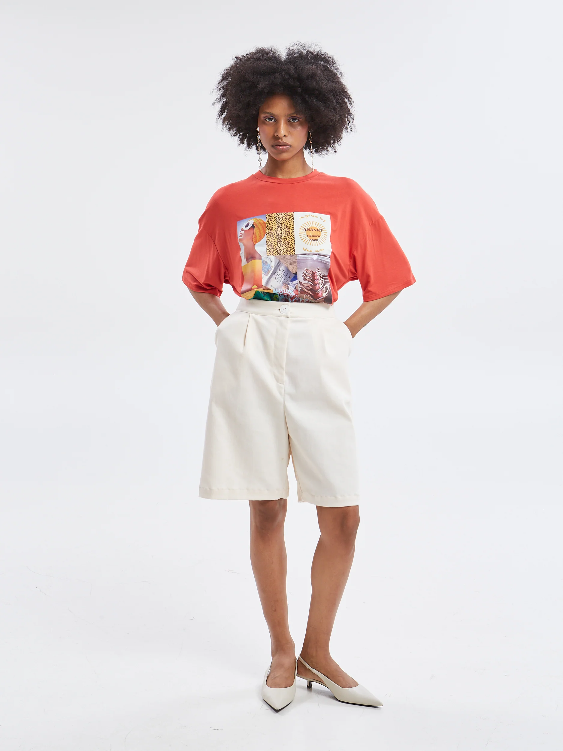 Heliora red t-shirt - Image 5