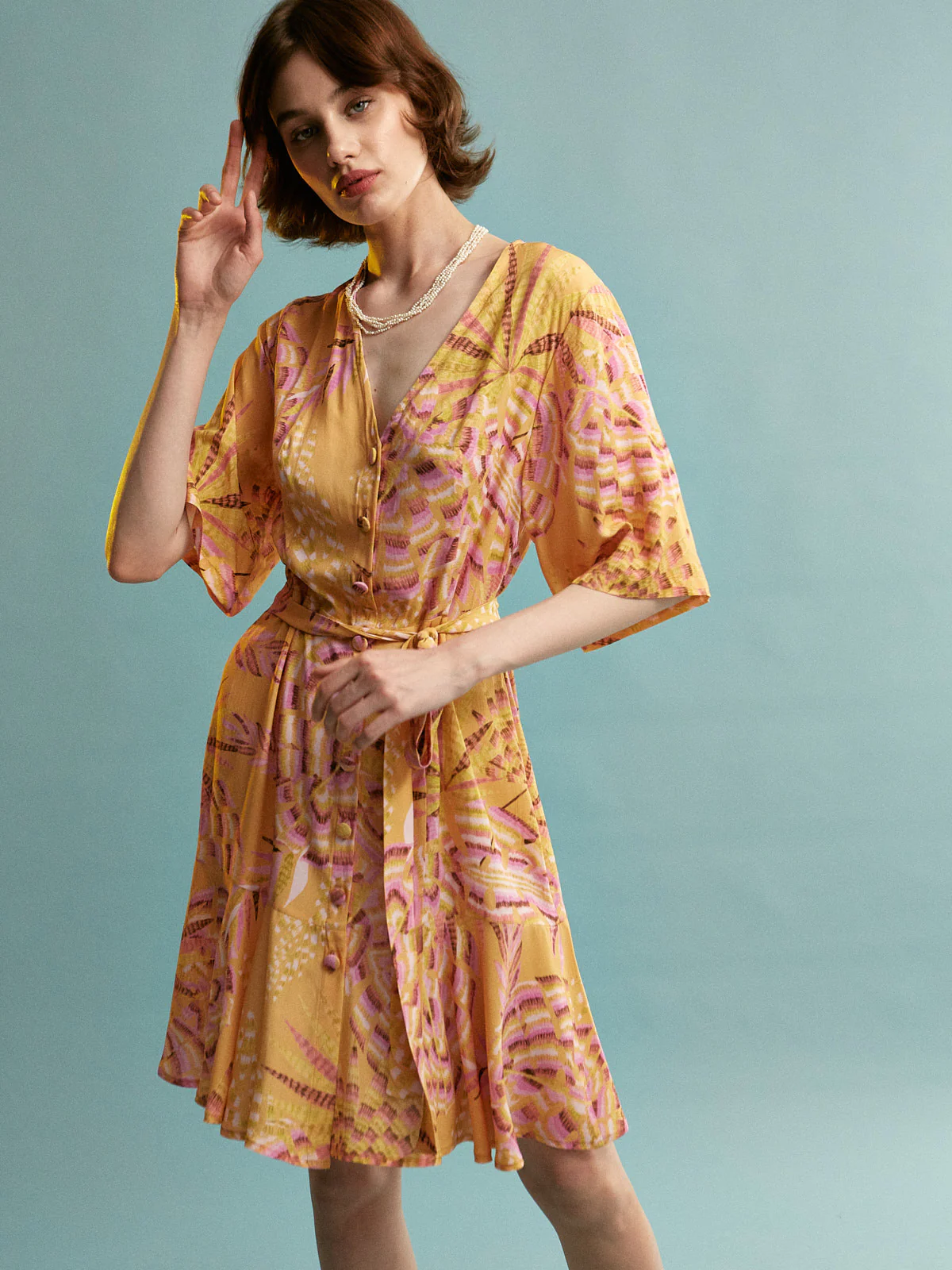 Nora viscose mini dress - Image 3