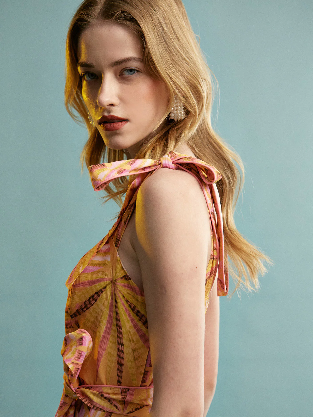 Nora viscose ruffle dress - Image 6