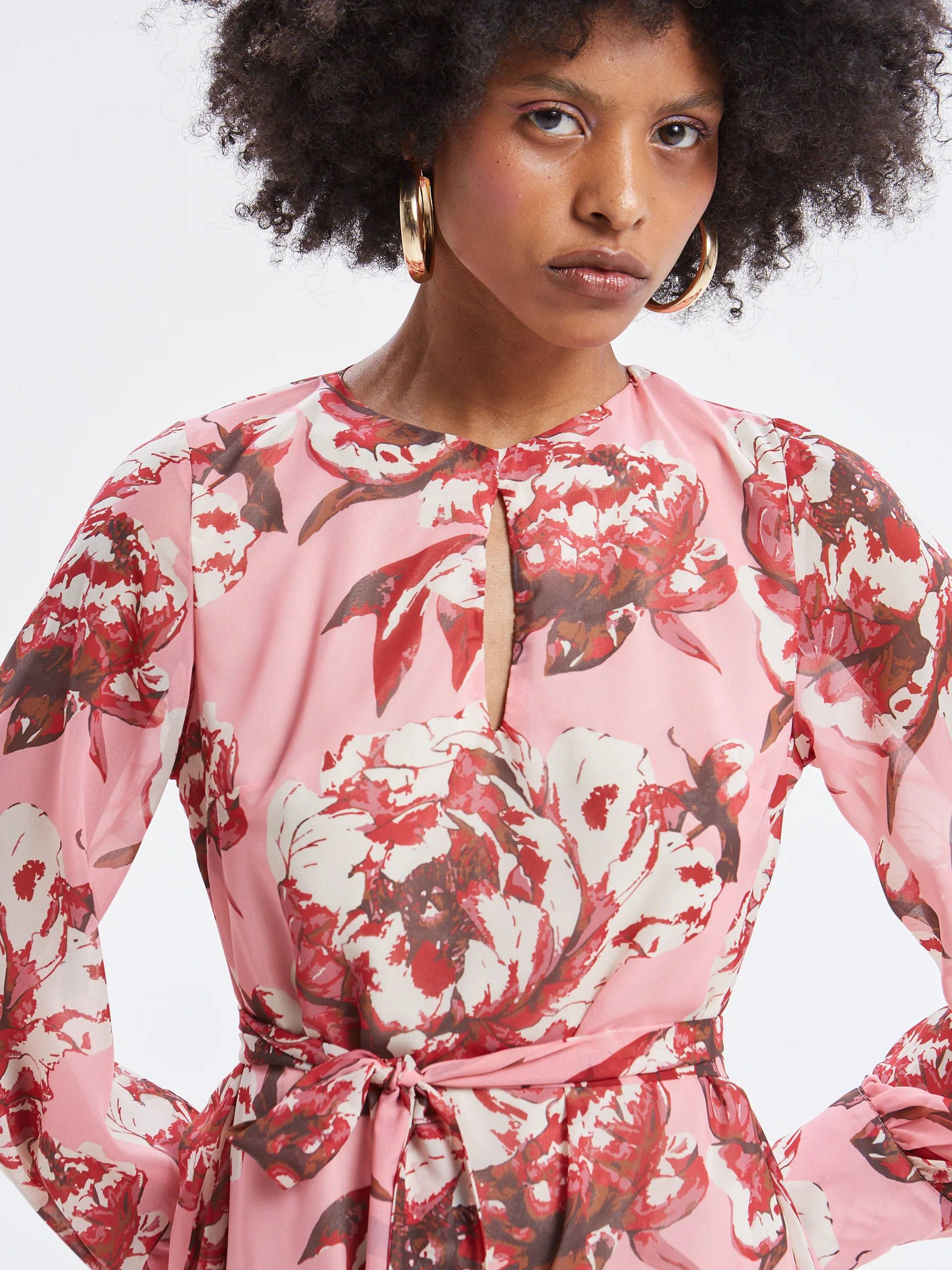 Oriane floral mini dress - Image 2