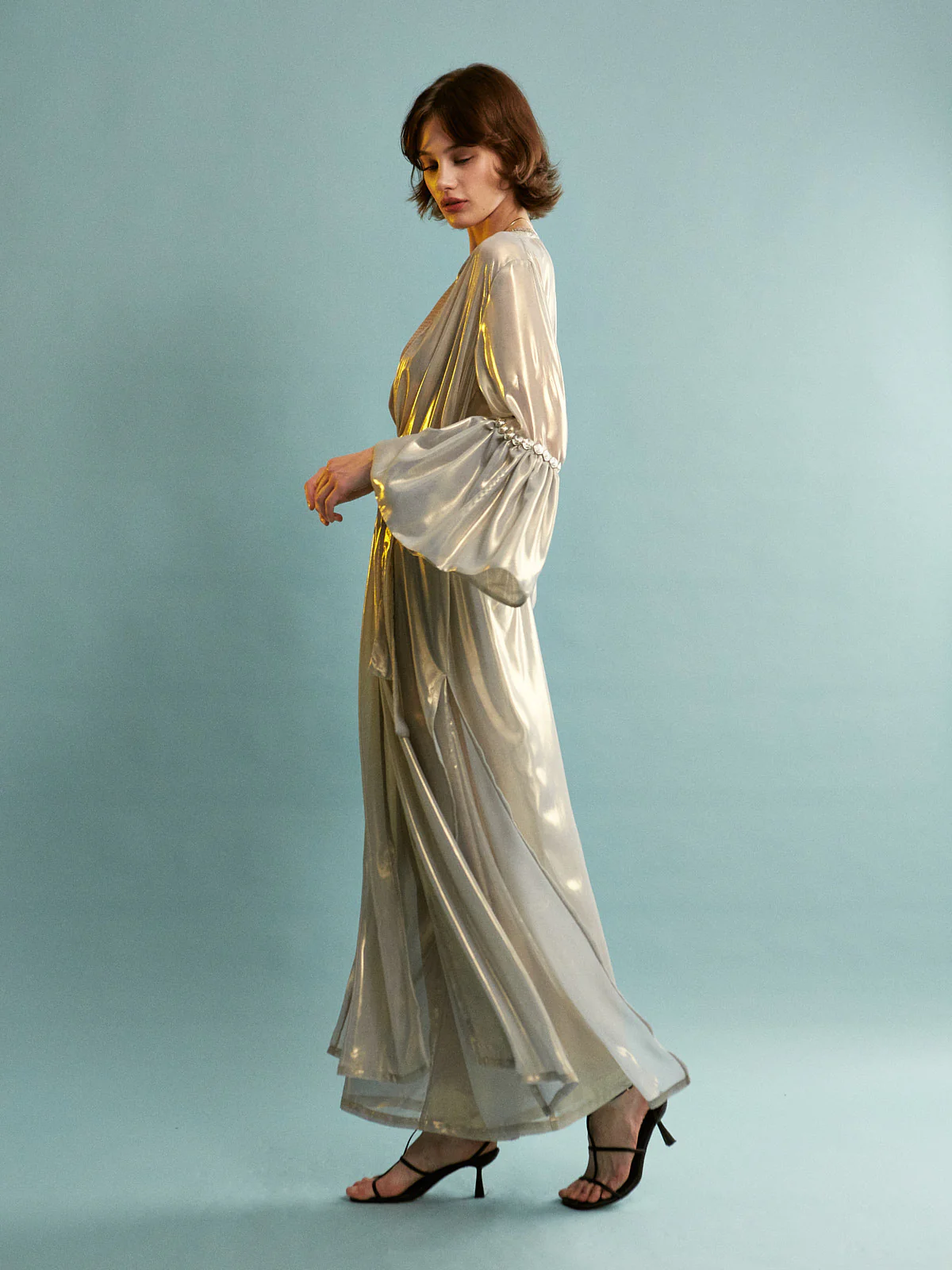 Priscilla metallic pants - Image 5