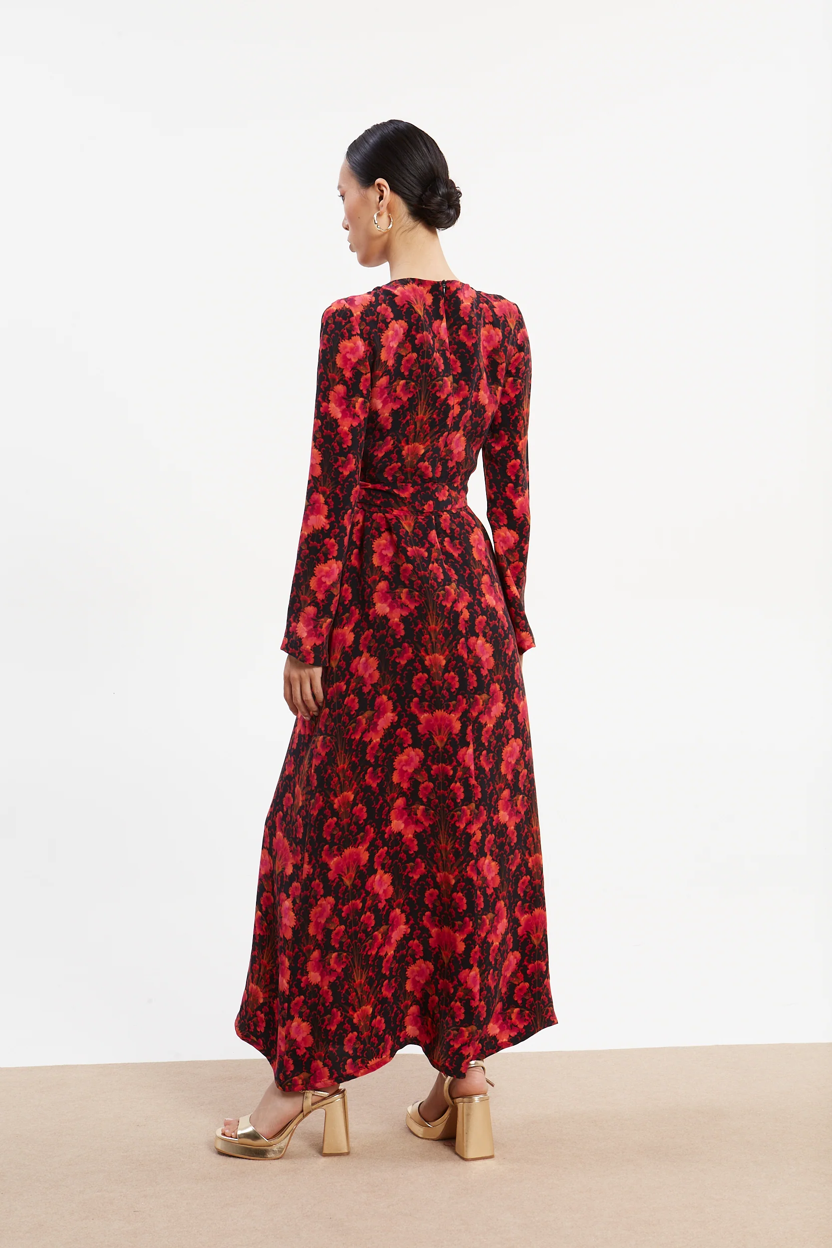 Quinn cupro dress - Image 4