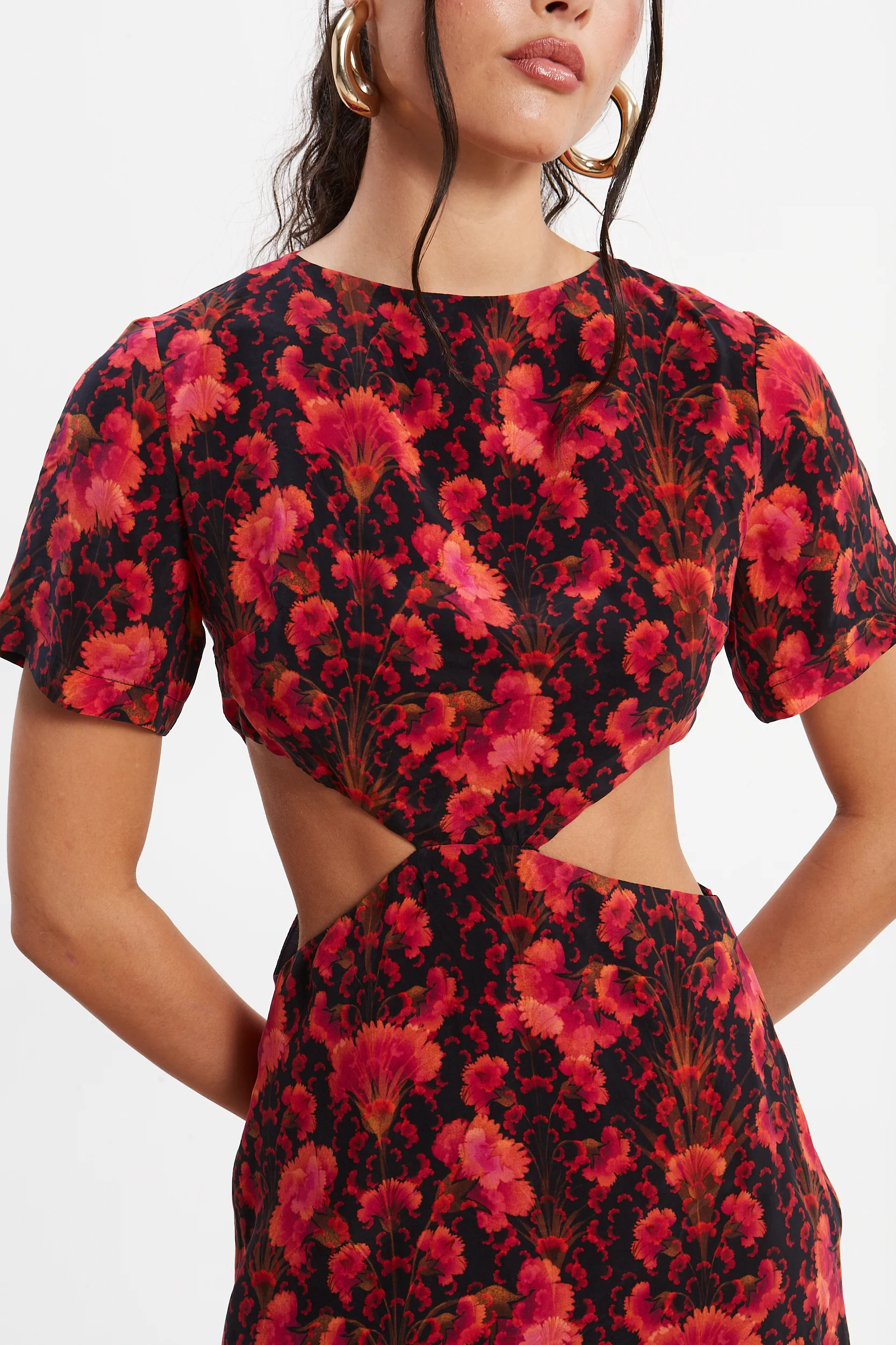 Quinn cupro mini dress - Image 3