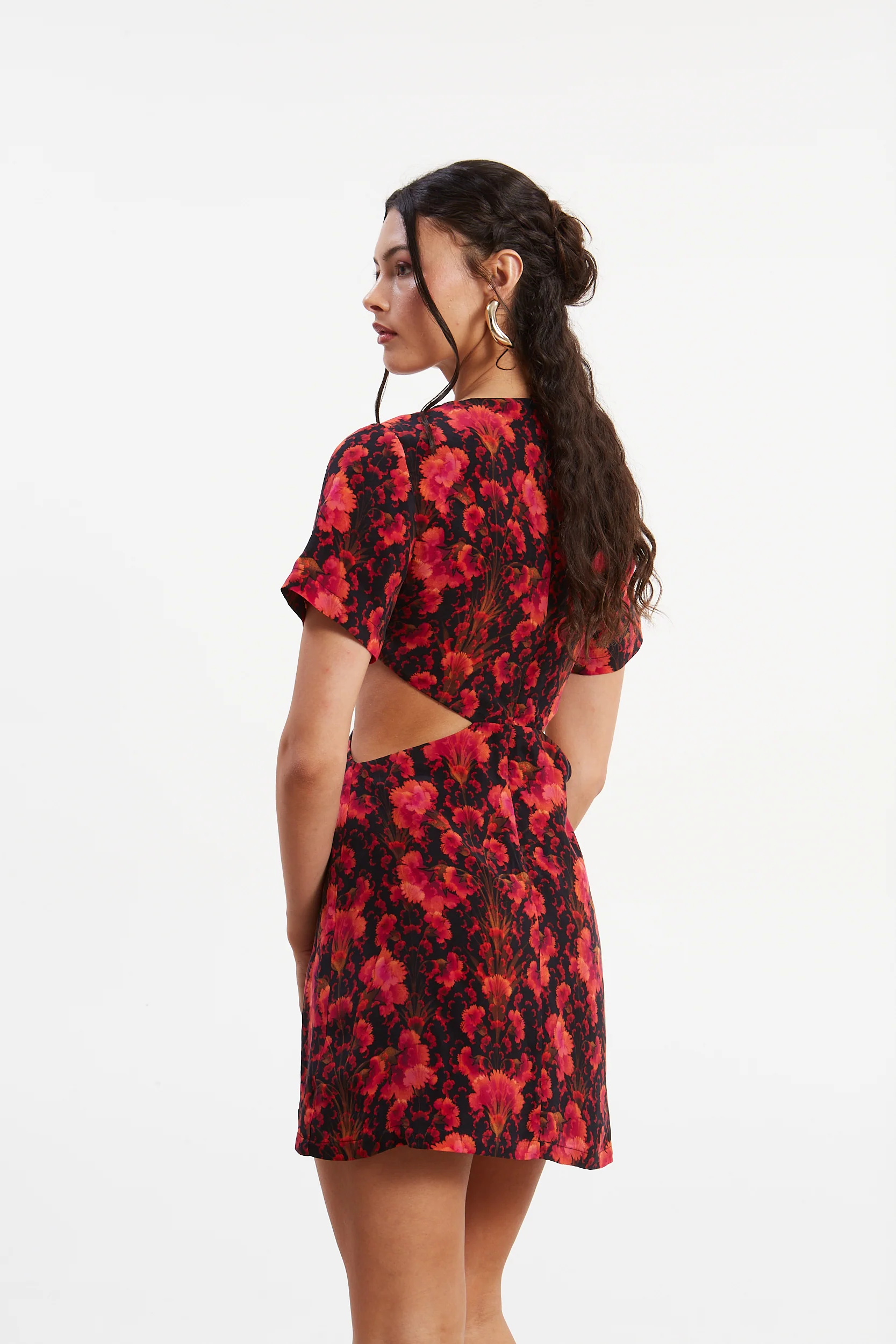 Quinn cupro mini dress - Image 5