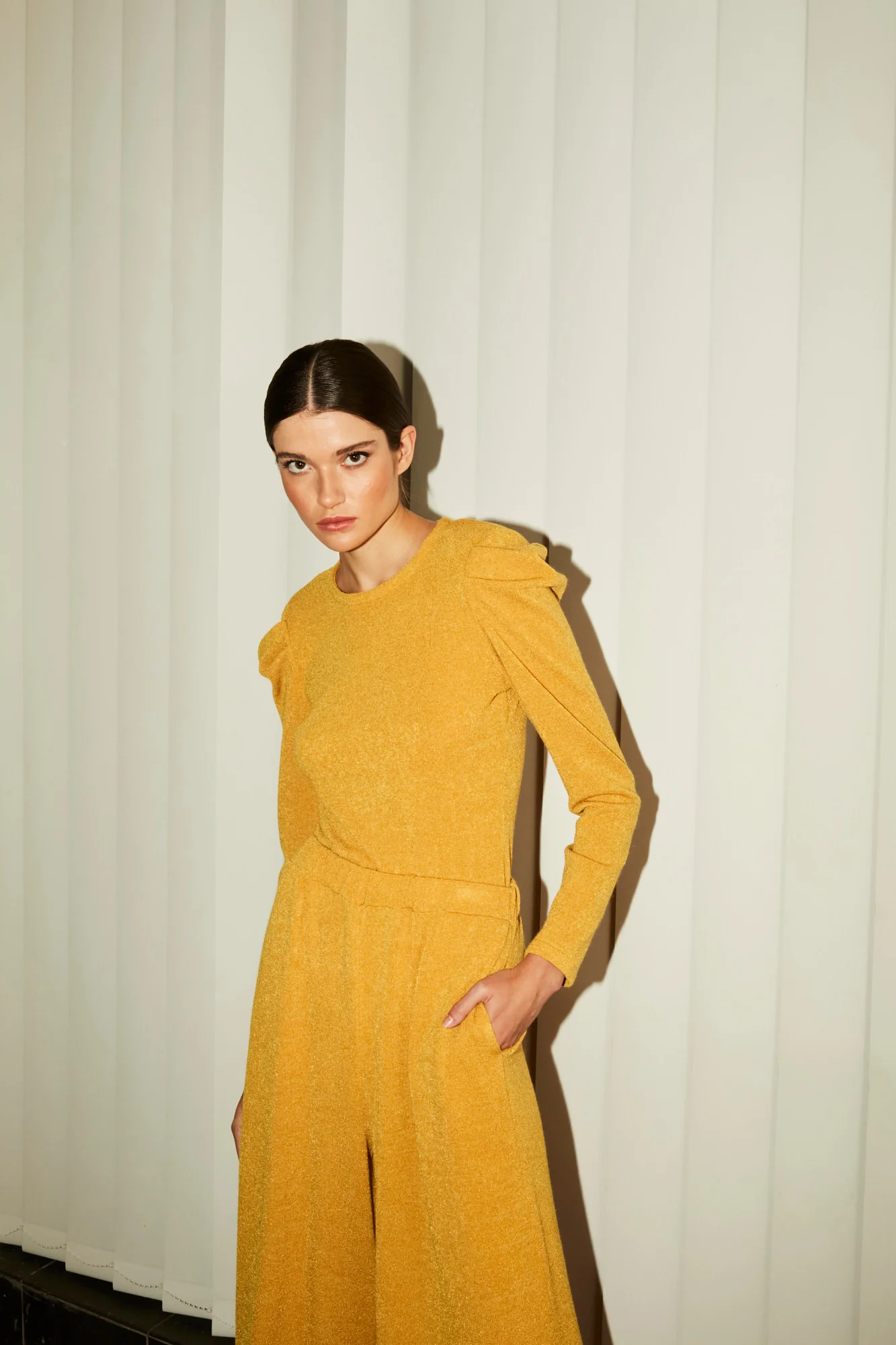 Rafaela yellow knit pants - Image 4