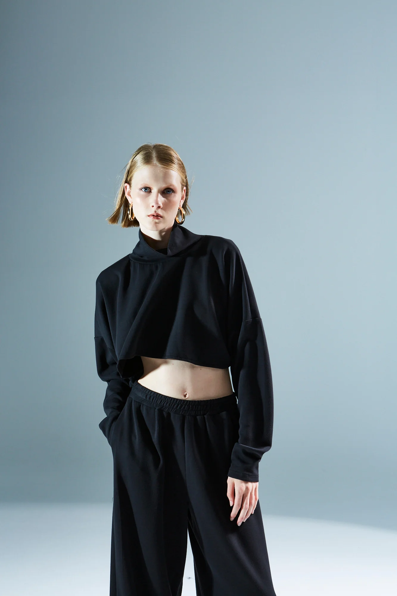 Roisin oversized black top - Image 2