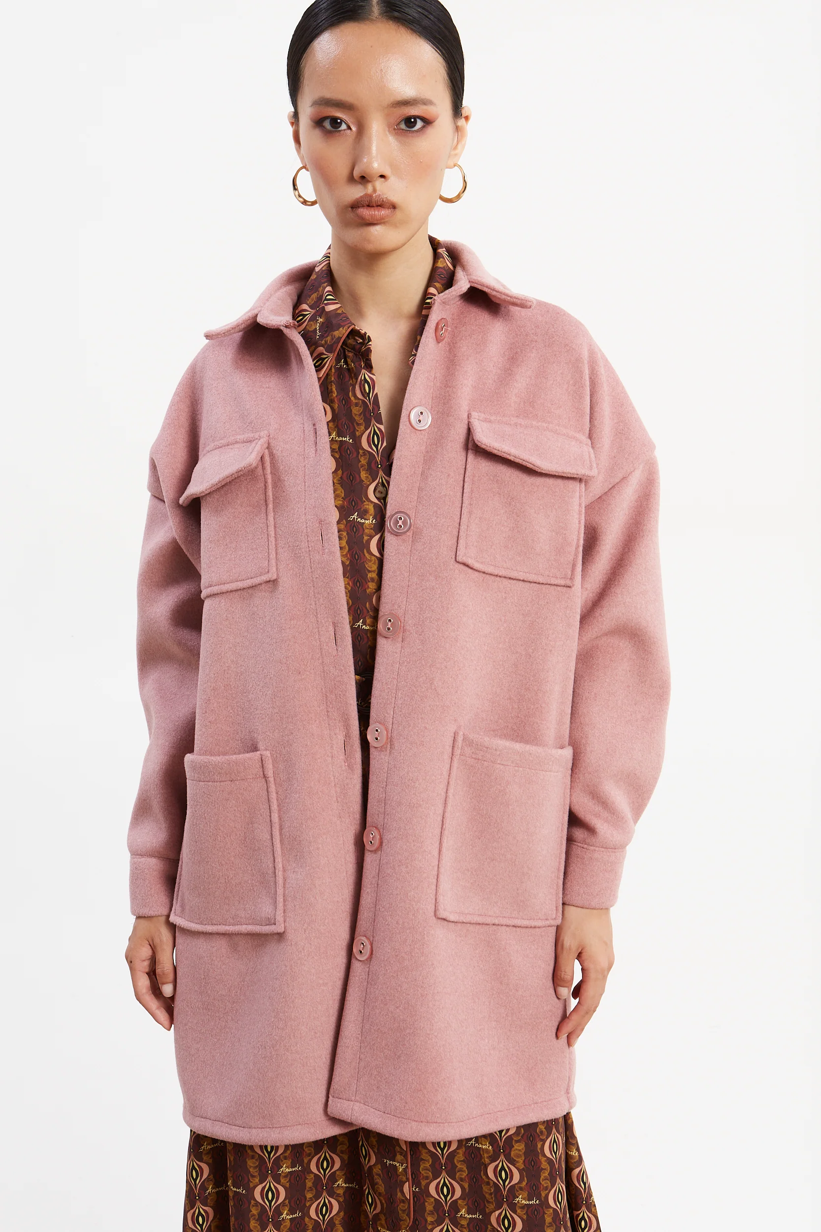 Rosa pink overshirt - Image 2