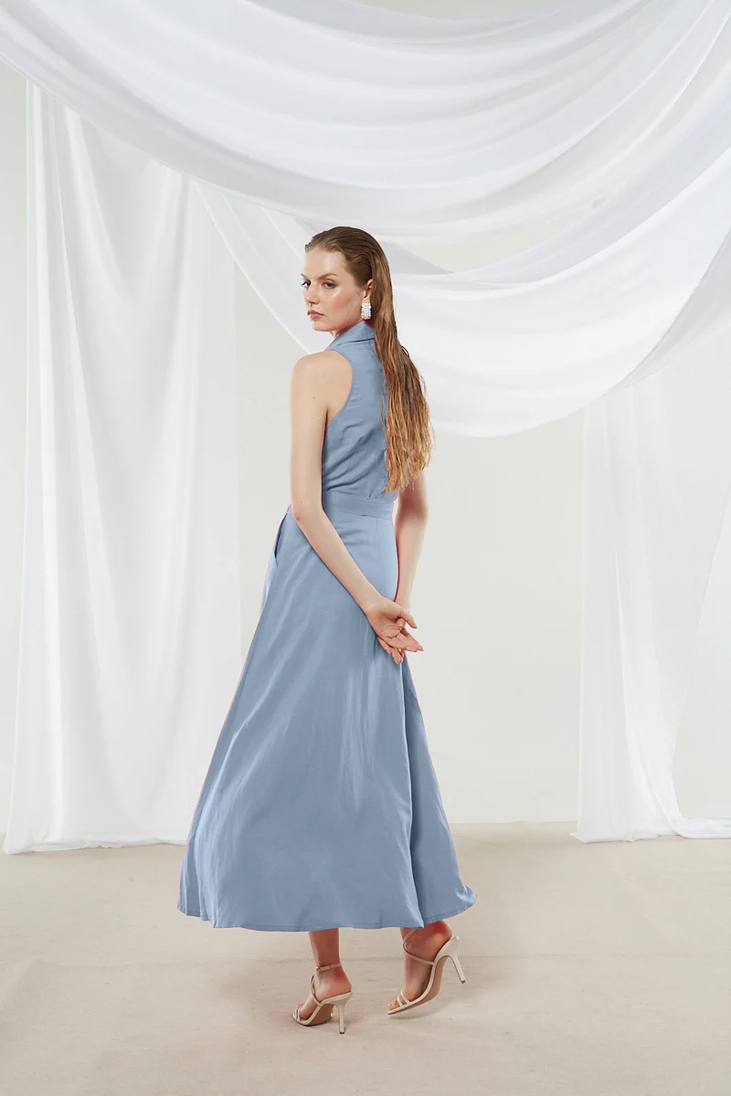 Senna ciel shirtdress - Image 3