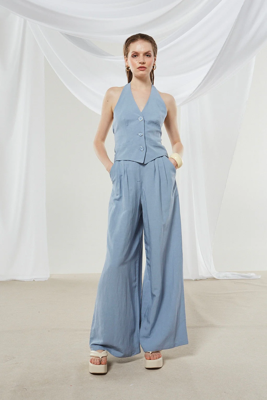 Senna wide leg ciel pants - Image 2